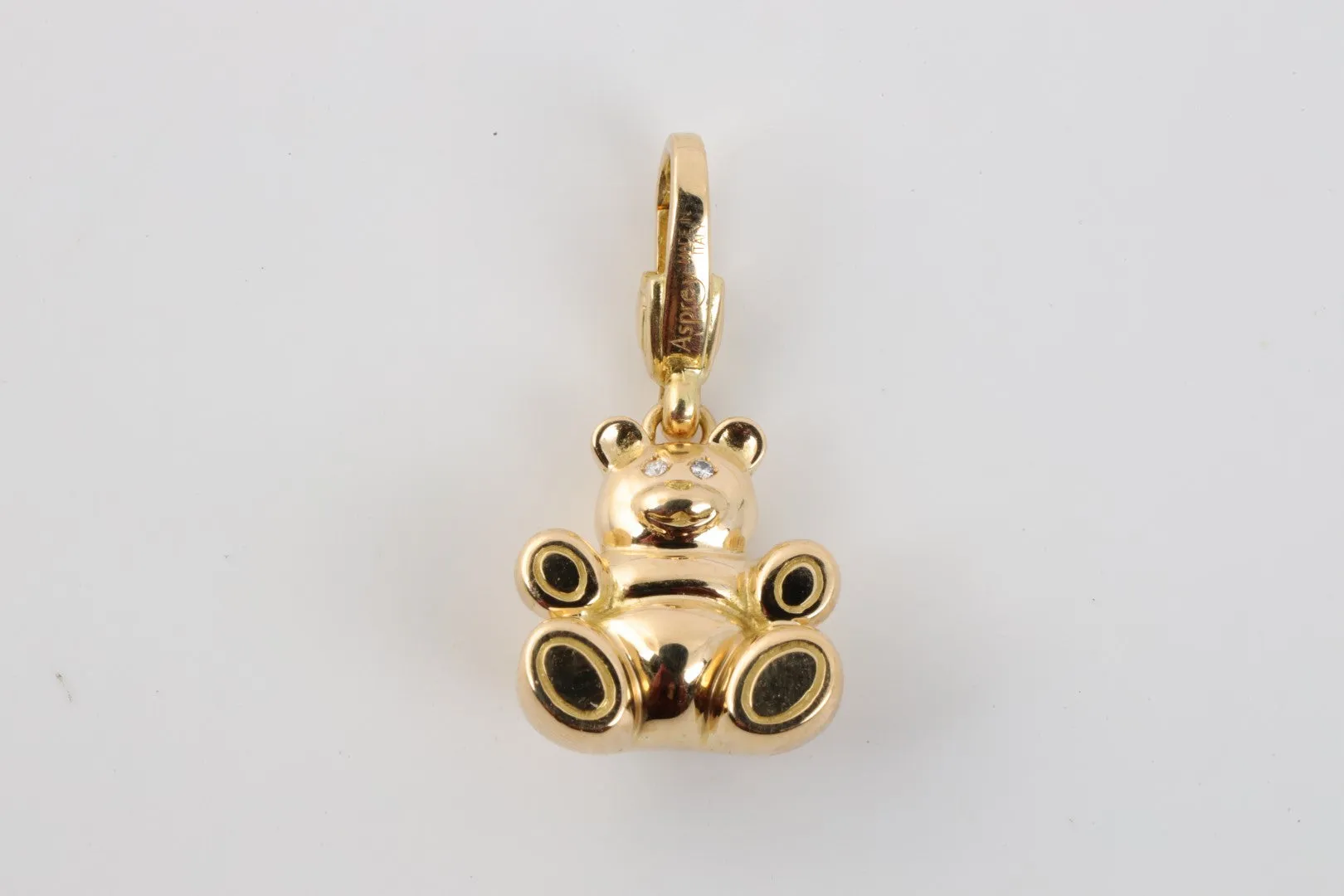 18k Yellow Gold Asprey Bear Charm (7.01g.)