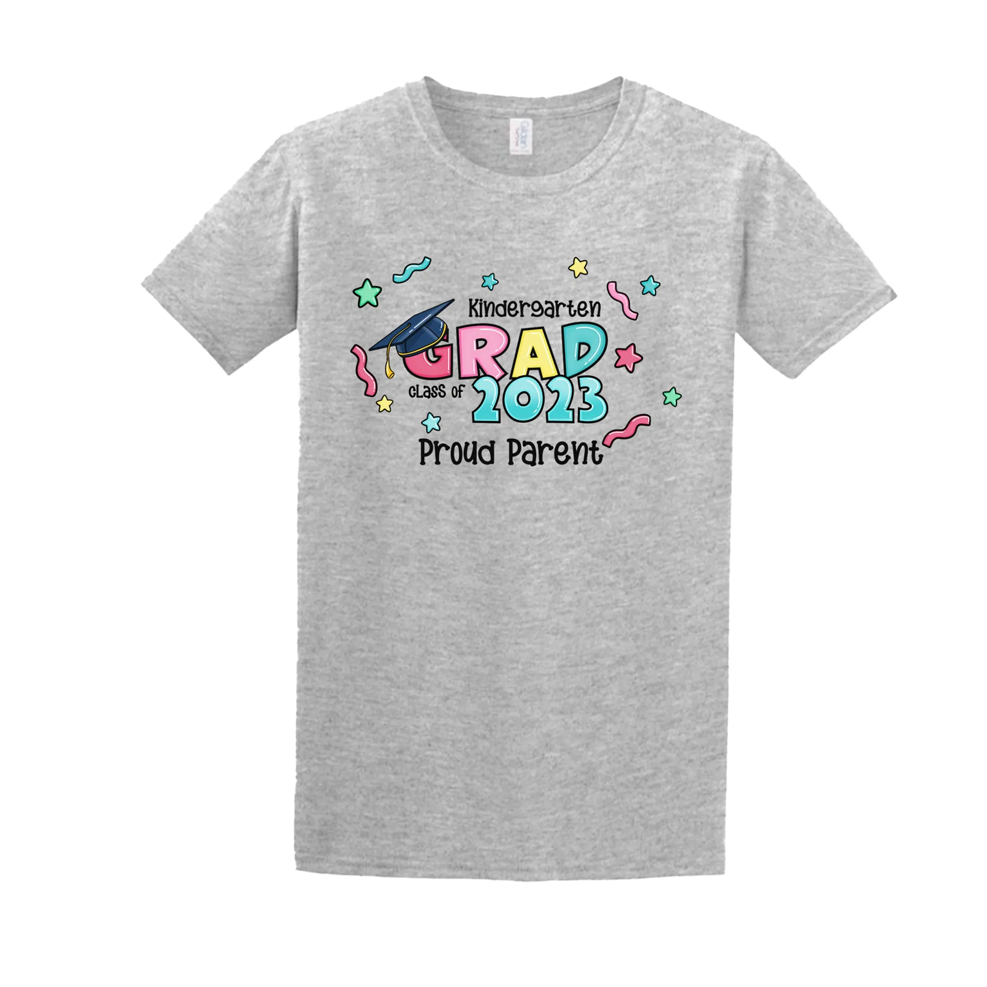 ADULT T-Shirt -  "Proud Parent" Grad 2023