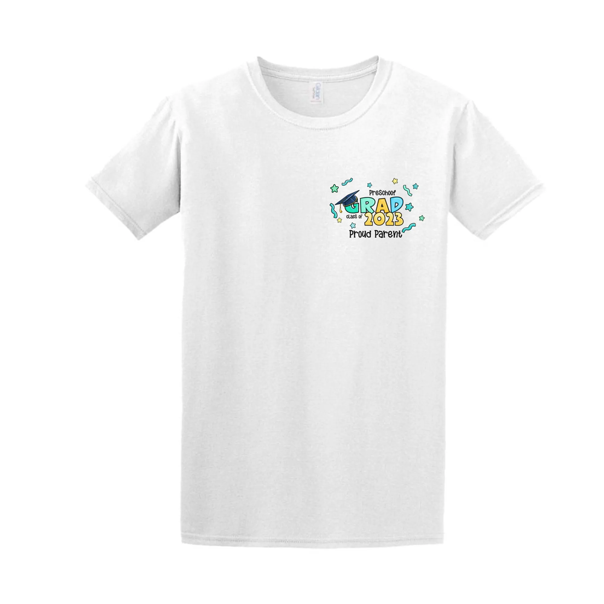 ADULT T-Shirt -  "Proud Parent" Grad 2023