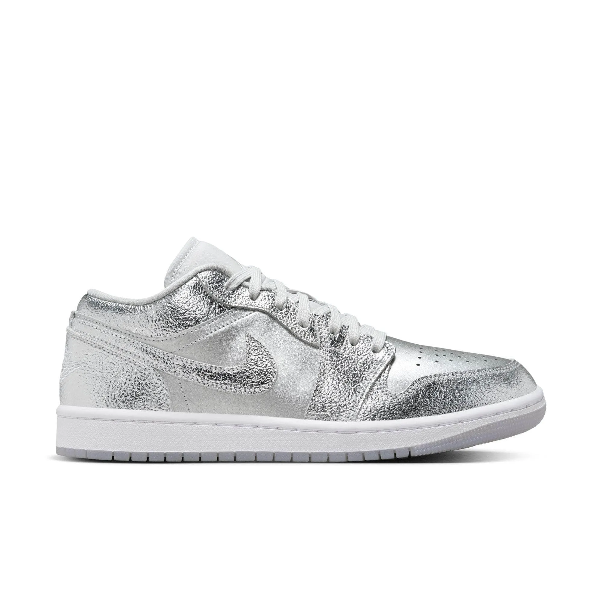 Air Jordan 1 Low "Metallic Silver" - Women's