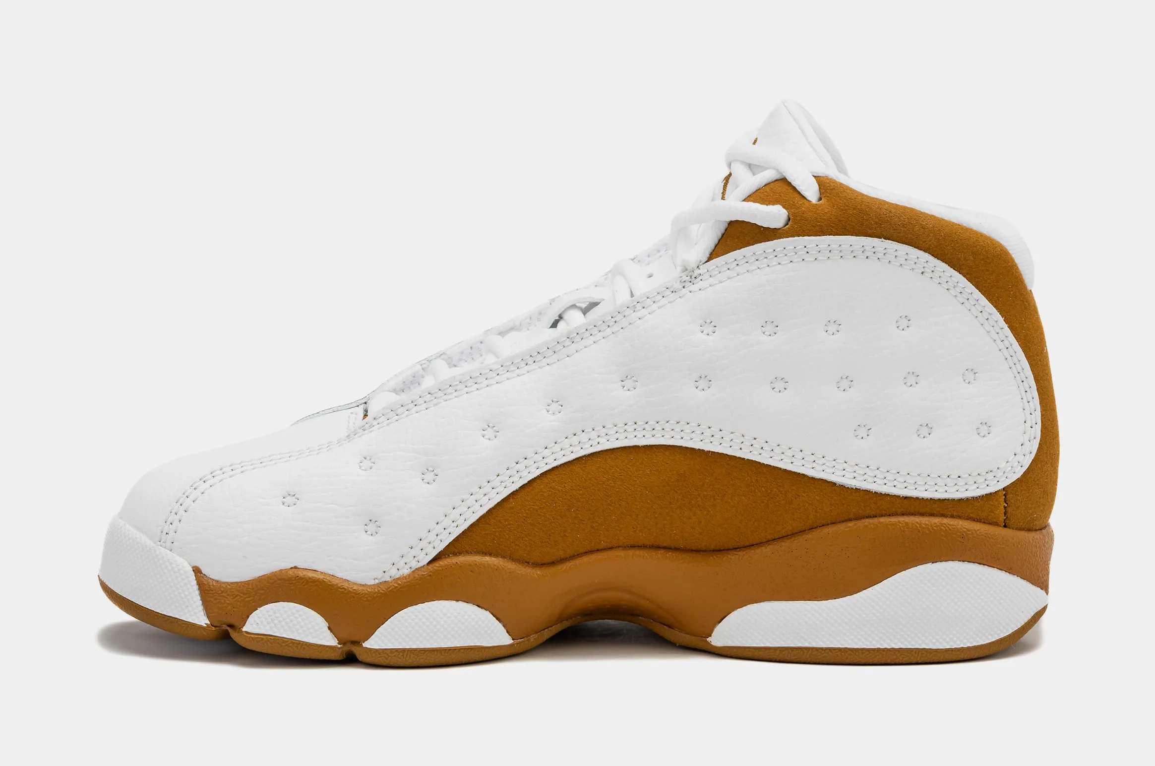 Air Jordan 13 Retro Wheat Preschool Lifestyle Shoes (White/Wheat)