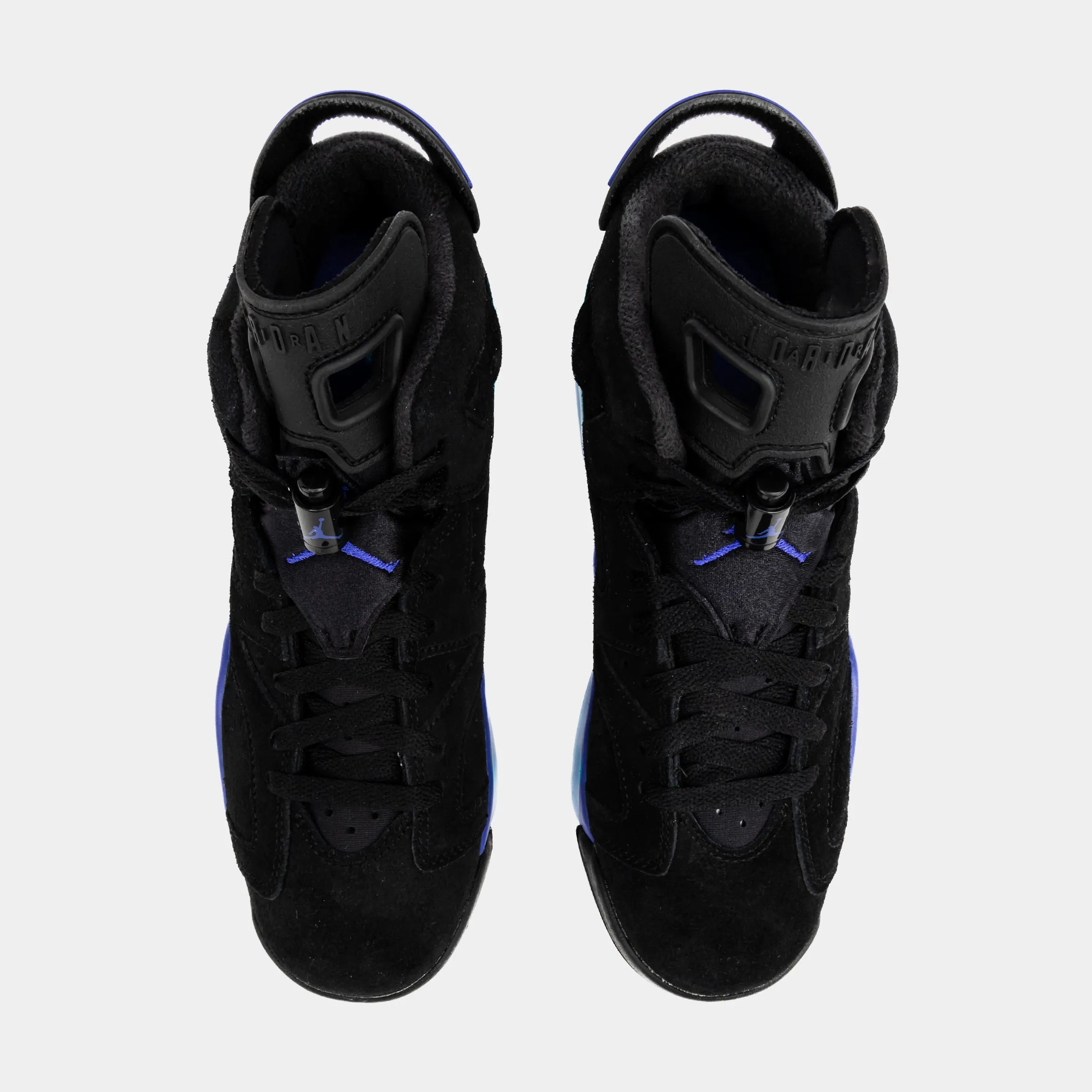 Air Jordan 6 Retro Aqua Grade School Lifestyle Shoes (Black/Aquatone/Bright Concord)