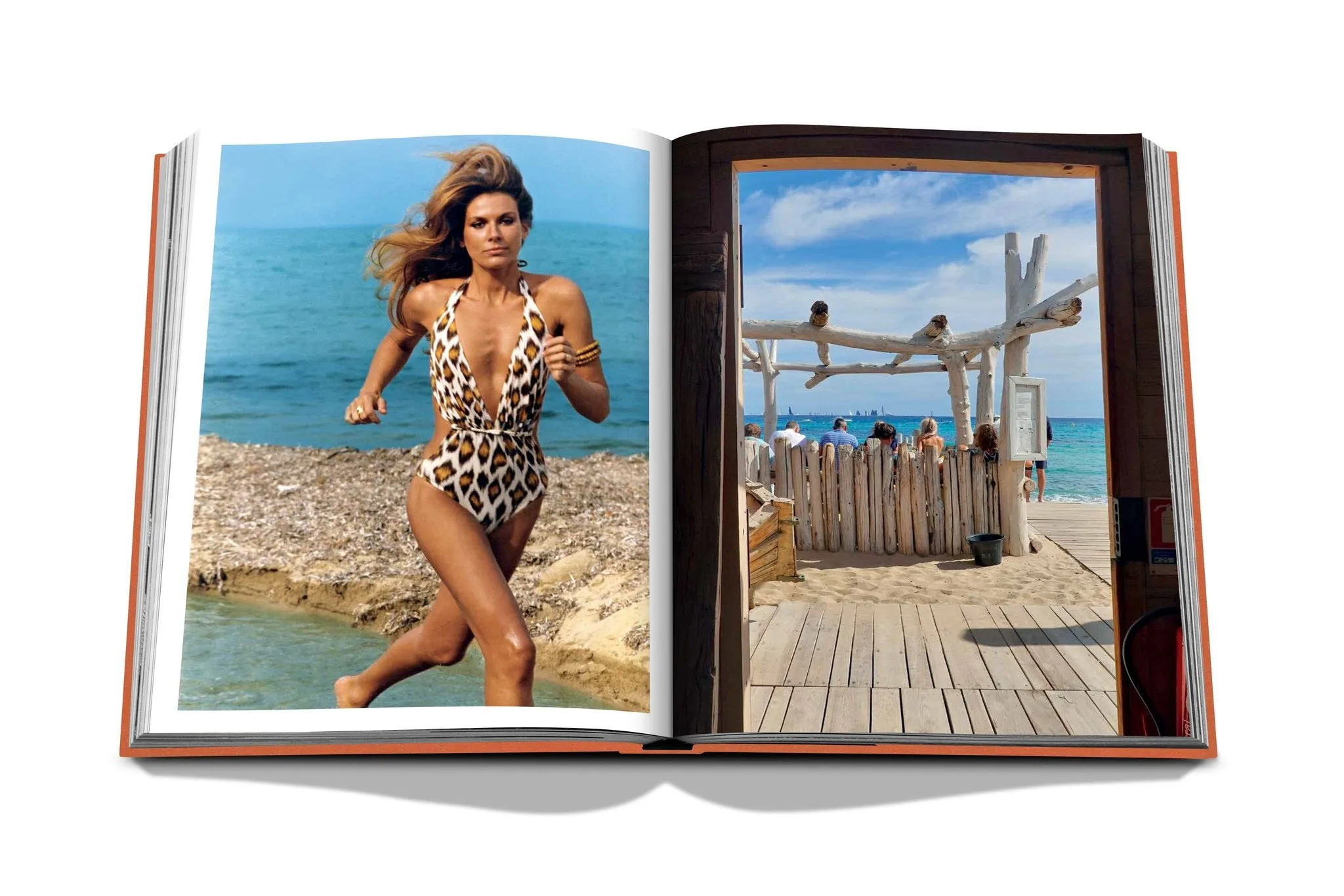 ASSOULINE St. Tropez Soleil Hardcover Book by Simon Liberati