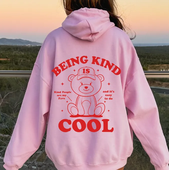 BEING KIND IS COOL TEDDY BEAR