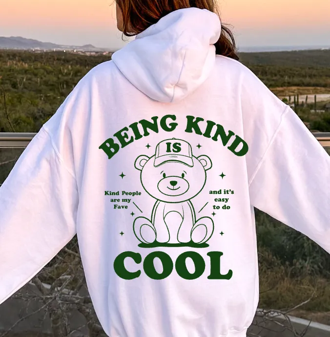 BEING KIND IS COOL TEDDY BEAR