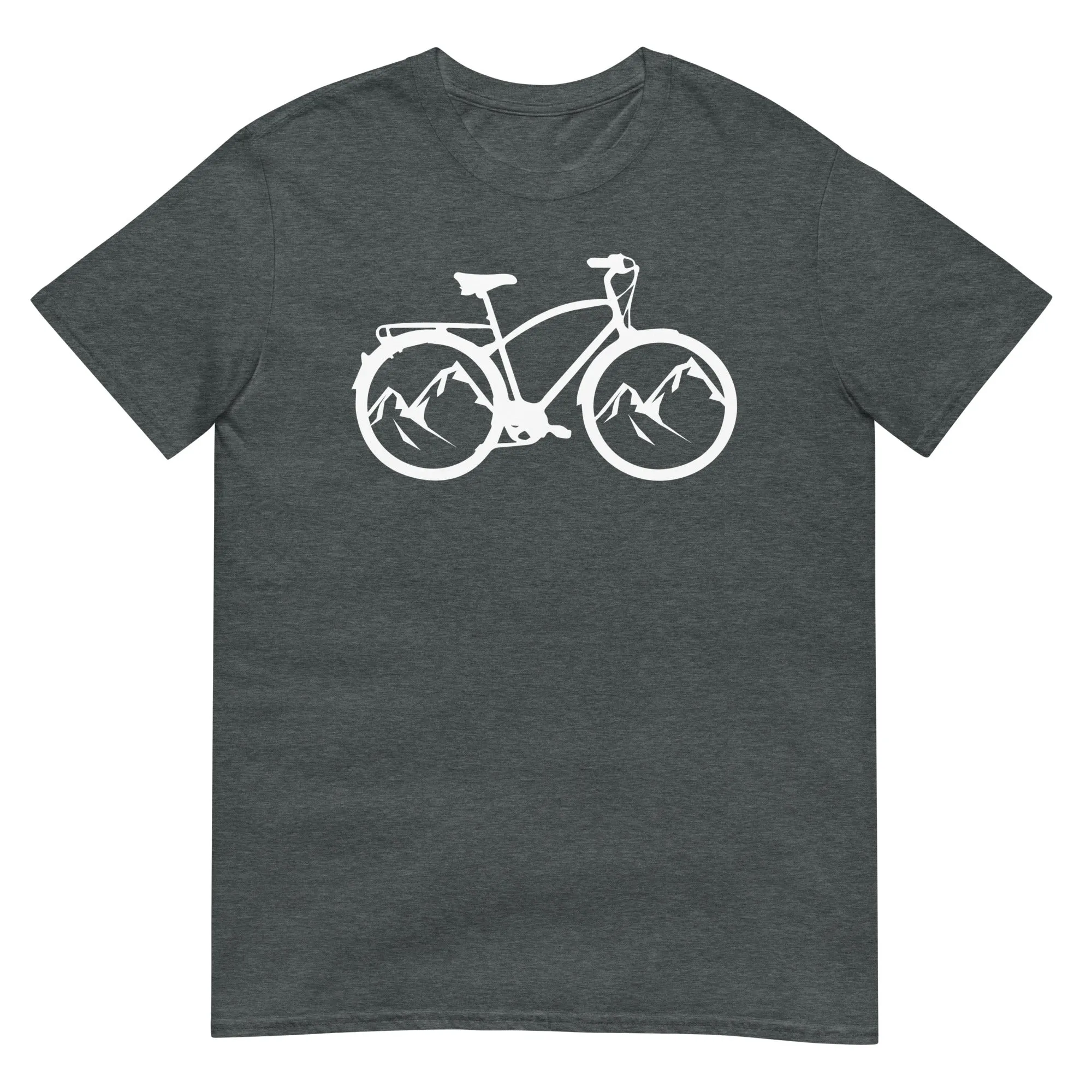 Berge_-_Radfahren_-_(F)_(17) - Unisex Basic Softstyle T-Shirt | Gildan 64000