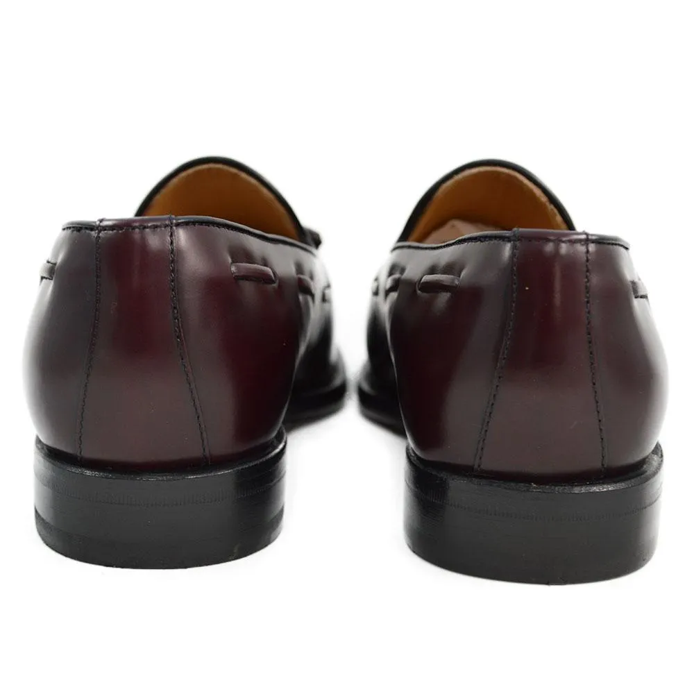 Berwick 1707 Tasselled Slip On (8491) - Burgundy Rois