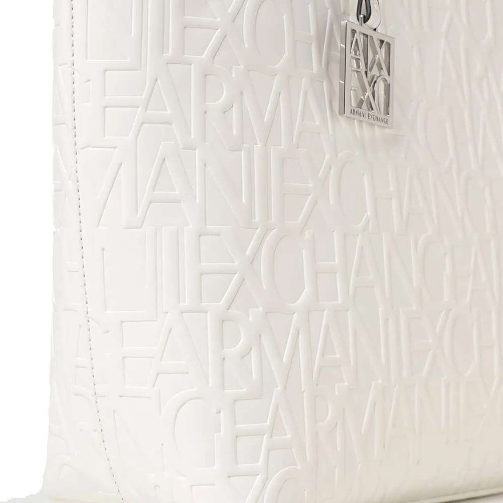 Borsa Donna ARMANI EXCHANGE Shopping a Spalla colore Bianco - 942650