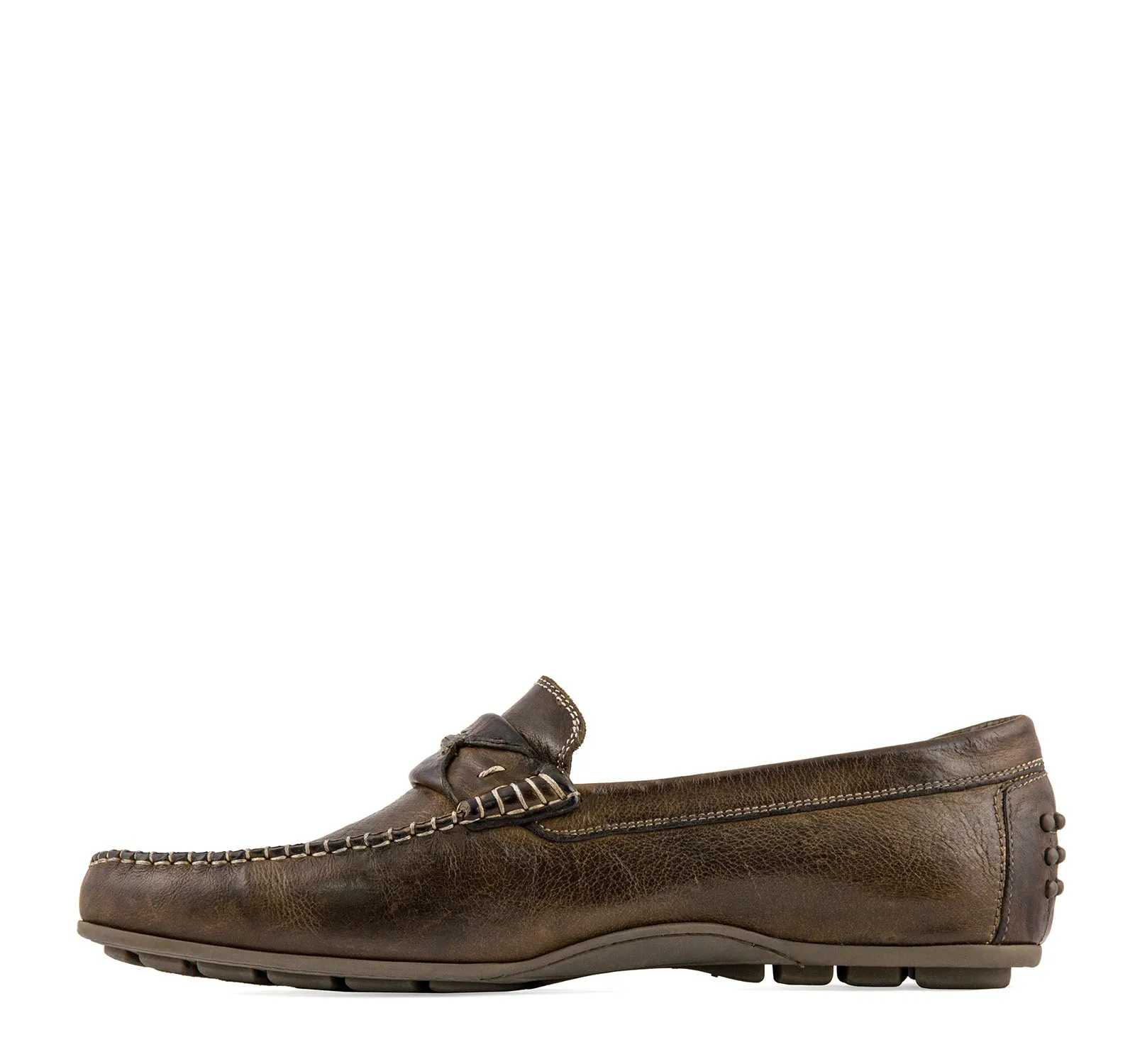 Calzoleria Toscana Positano Loafer in Brown