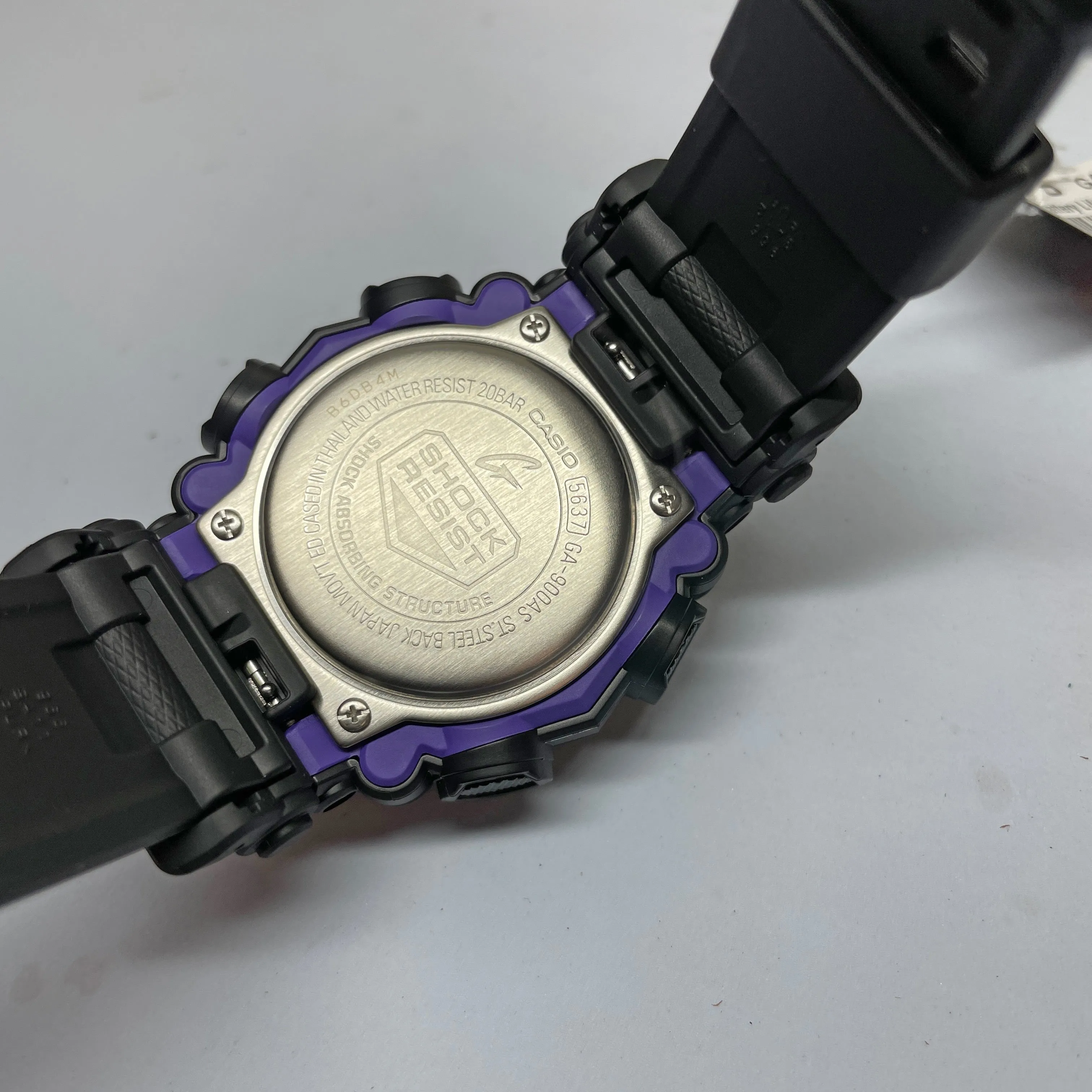 Casio G-Shock GA900AS-1A Astro World Space Watch Purple Silver Metallic