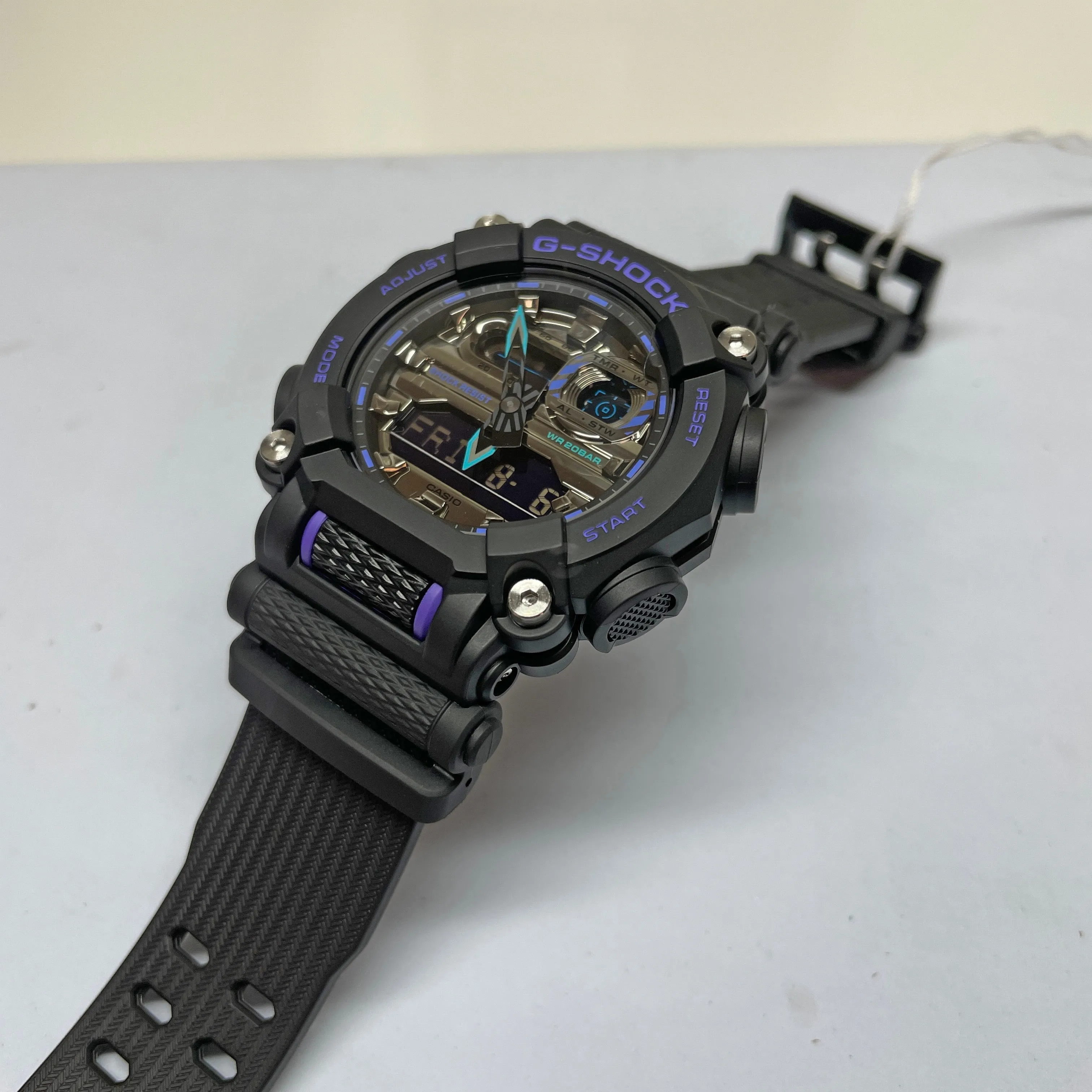 Casio G-Shock GA900AS-1A Astro World Space Watch Purple Silver Metallic