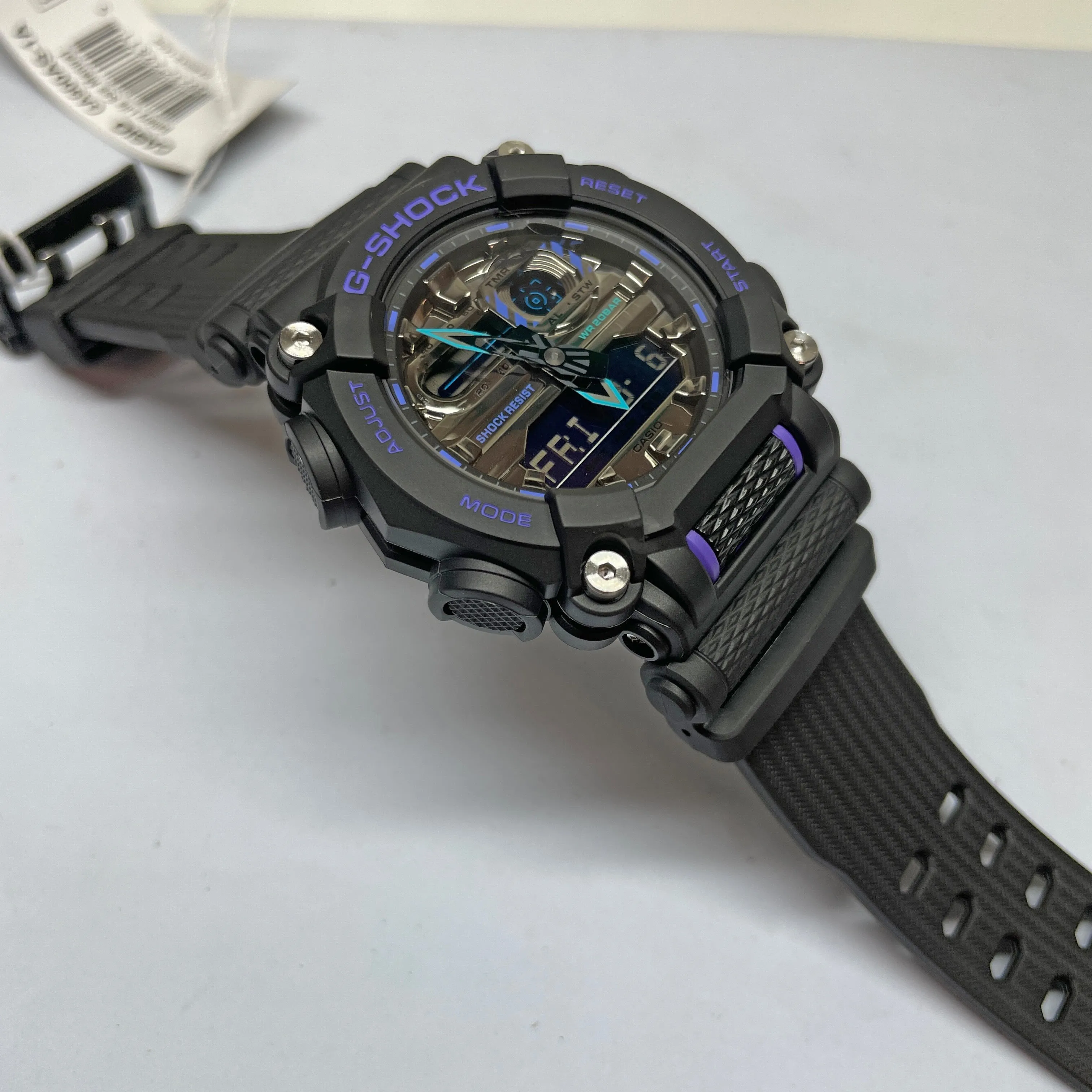 Casio G-Shock GA900AS-1A Astro World Space Watch Purple Silver Metallic