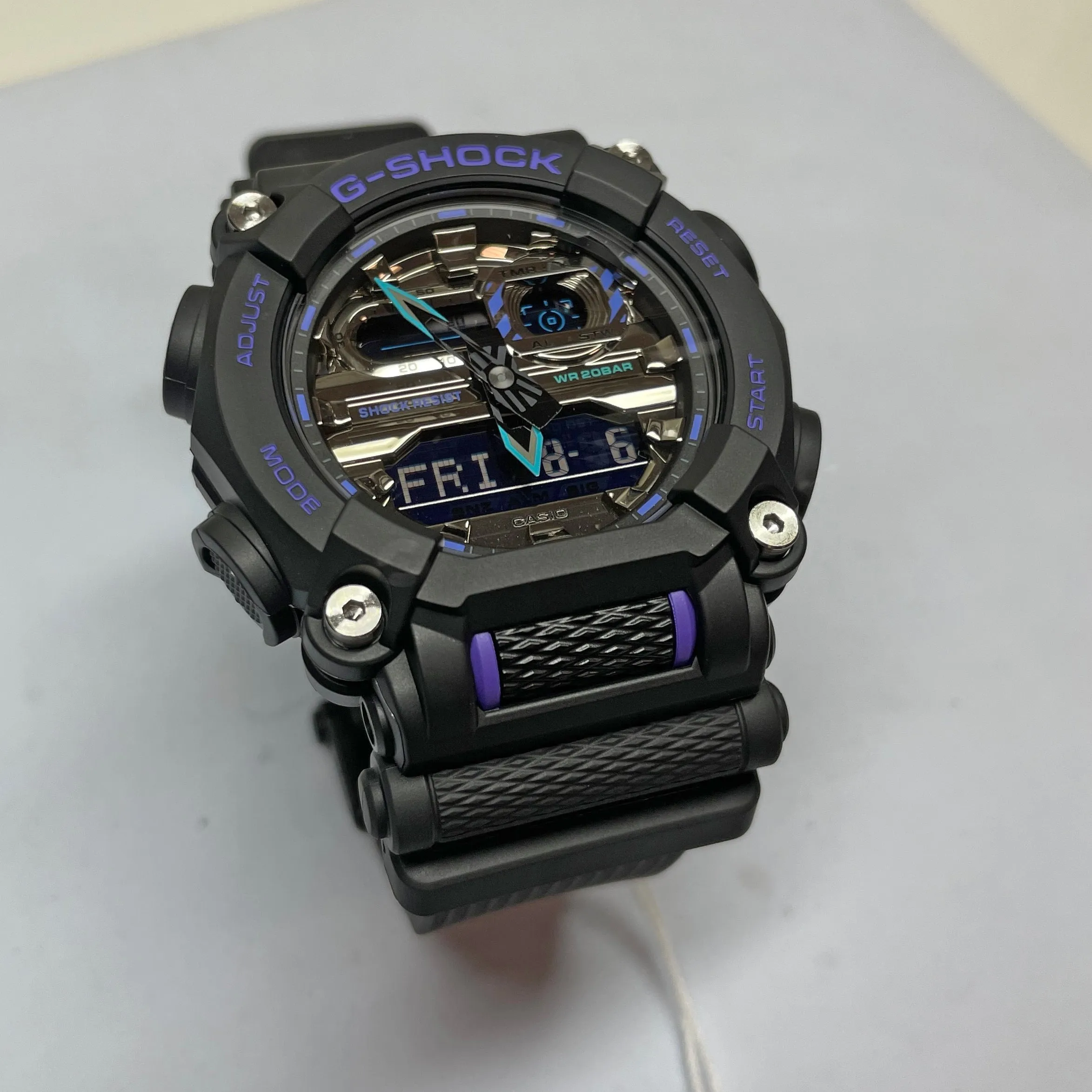 Casio G-Shock GA900AS-1A Astro World Space Watch Purple Silver Metallic