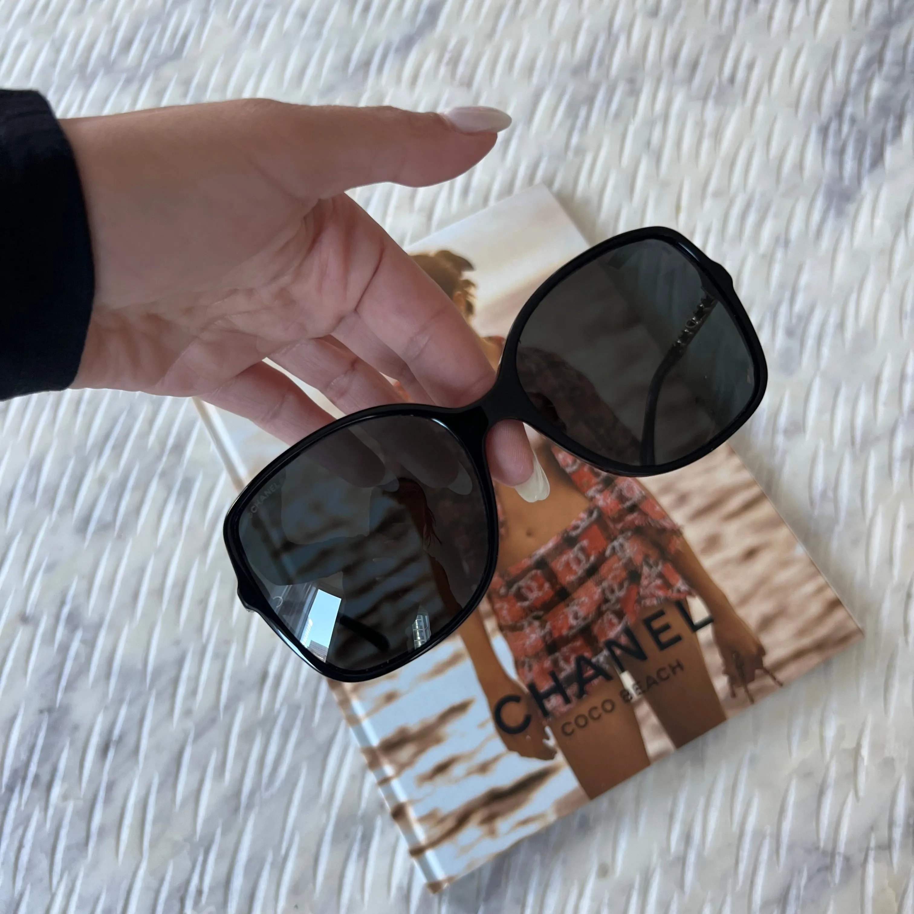 Chanel Square Chain Sunglasses