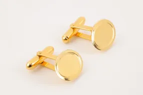 Christian Dior Gold Plated Vintage Cufflinks (7.28g.)