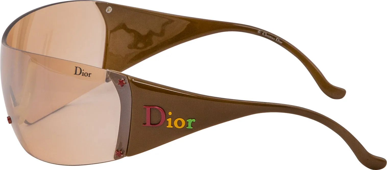 Christian Dior Rasta 4 Logo Sunglasses