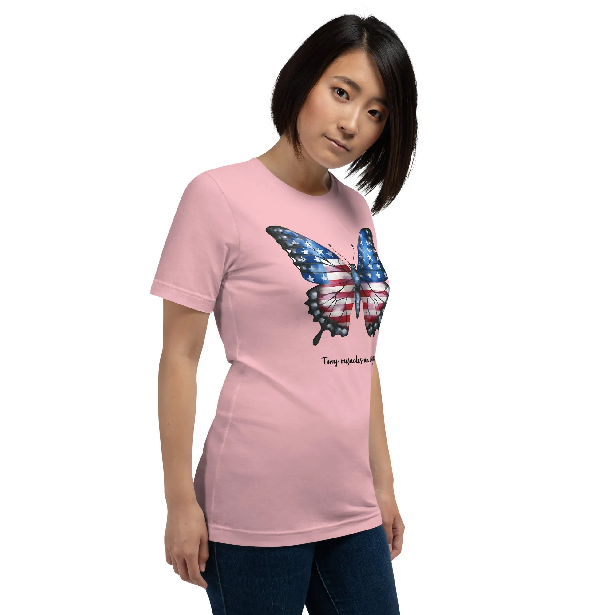 Customizable Patriotic Butterfly Shirt For the True Butterfly Lover in You