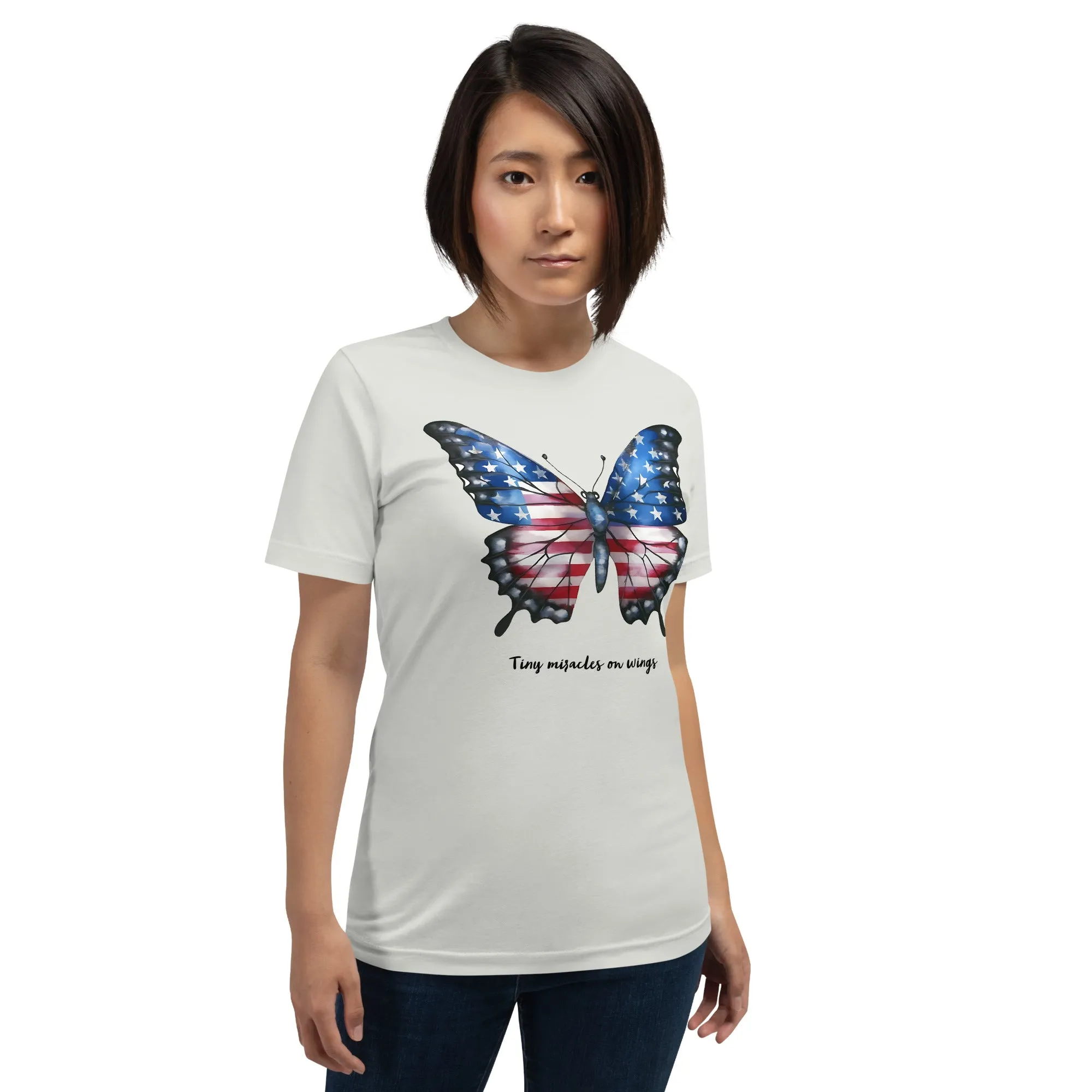 Customizable Patriotic Butterfly Shirt For the True Butterfly Lover in You