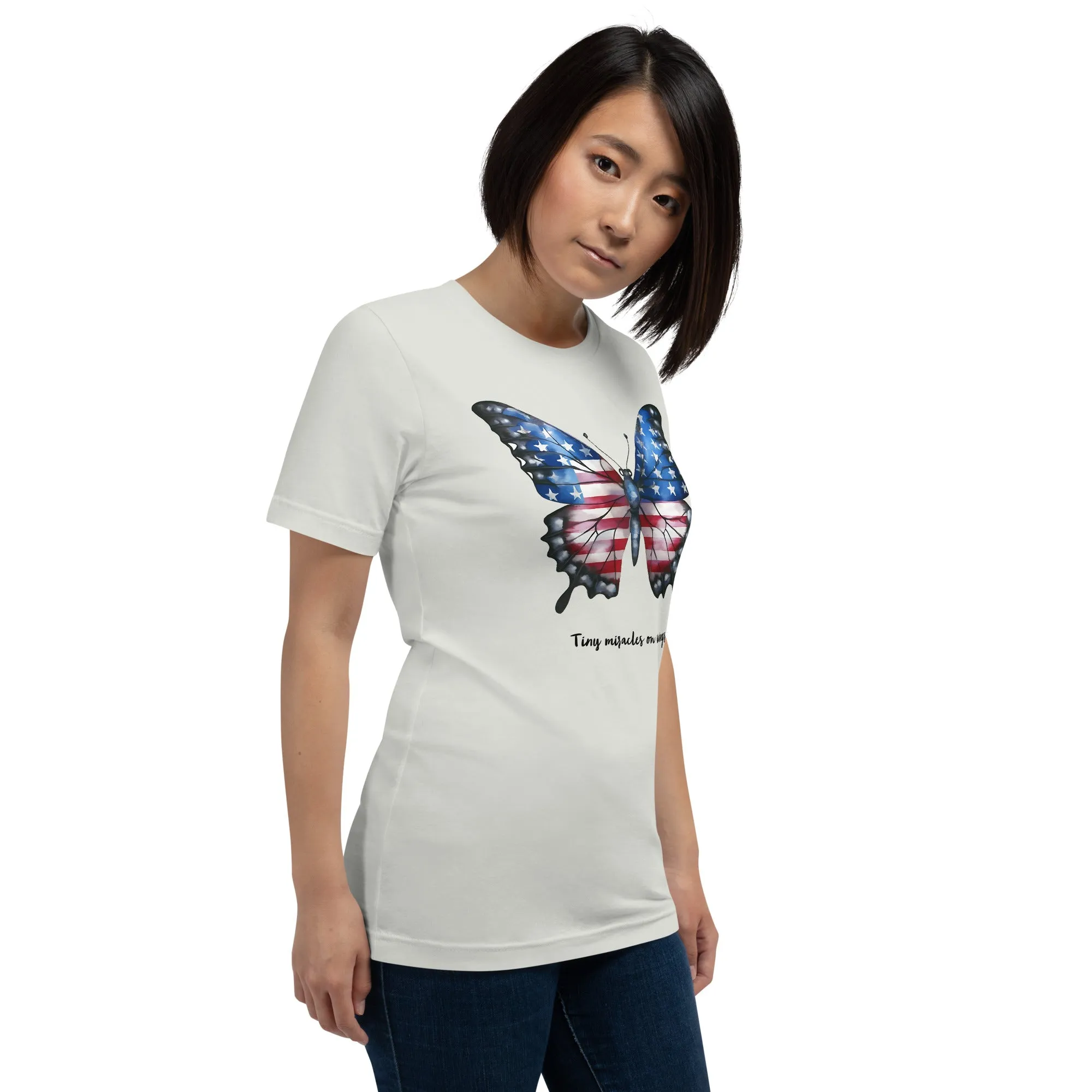 Customizable Patriotic Butterfly Shirt For the True Butterfly Lover in You