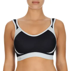 Extreme Control Black & Gray Sports Bra