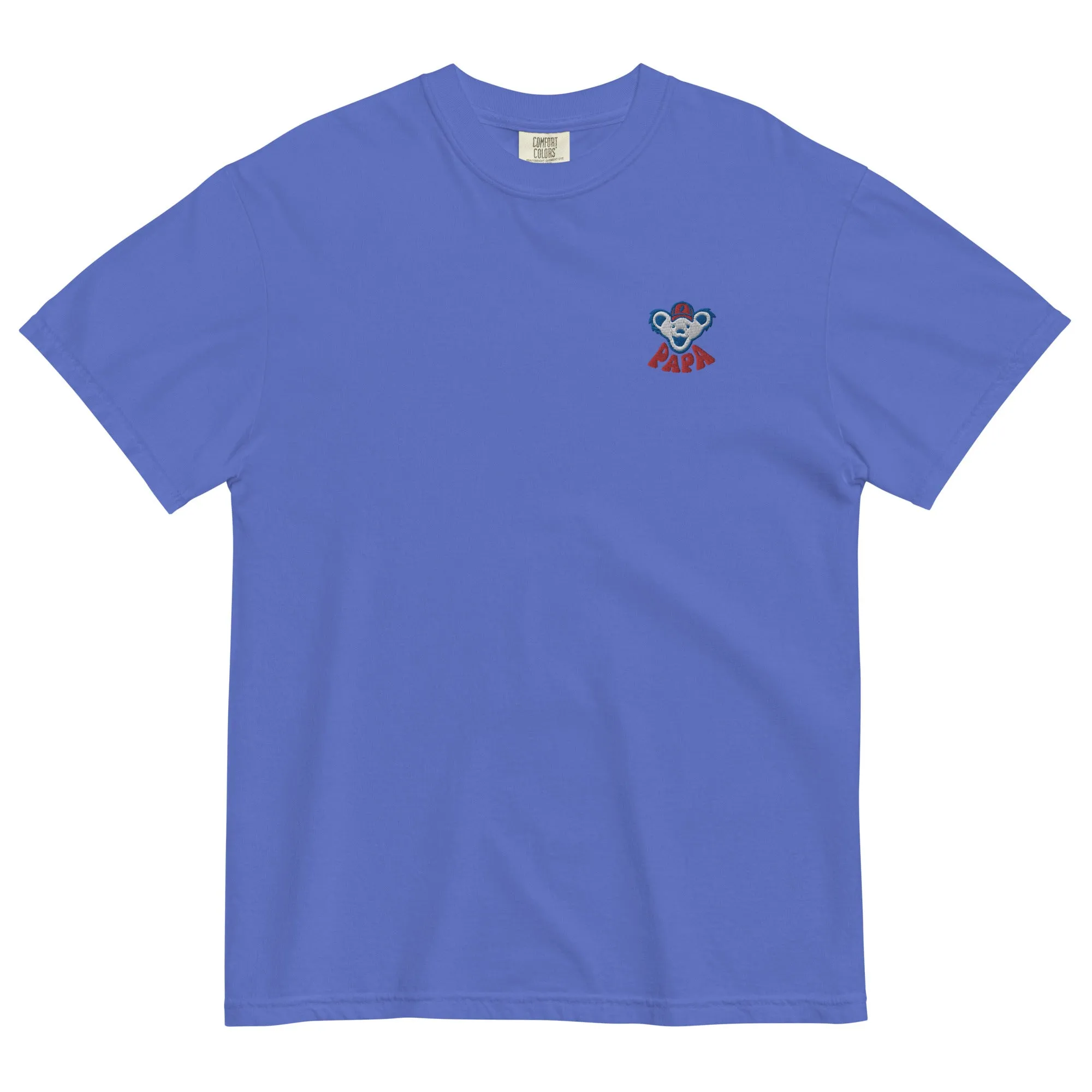 Grateful Dead | 100% Cotton Pigment Dye w/ Embroidery |Royal Little Papa Bear