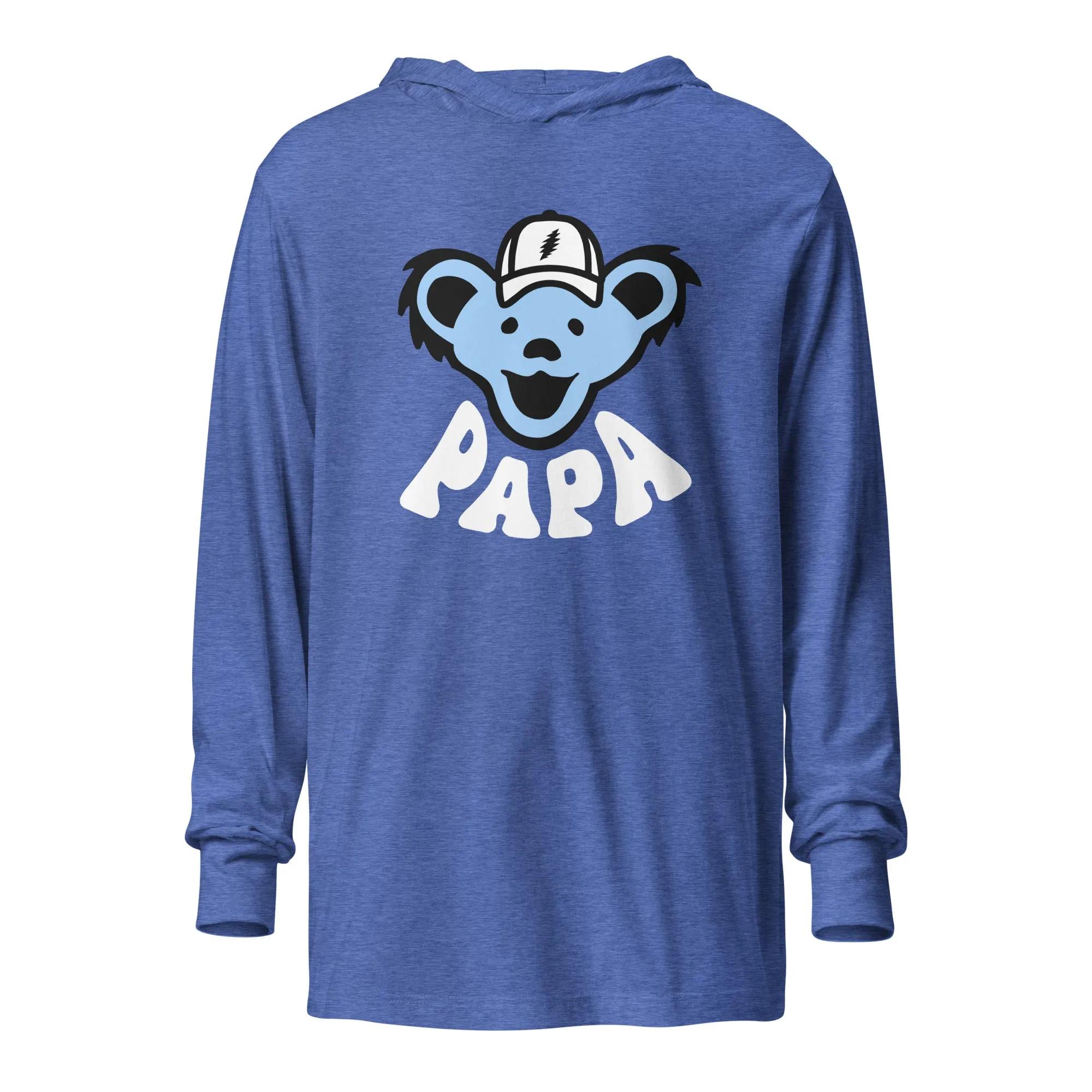 Grateful Dead | Lightweight Jersey Hoodie | Royal Papa Bear