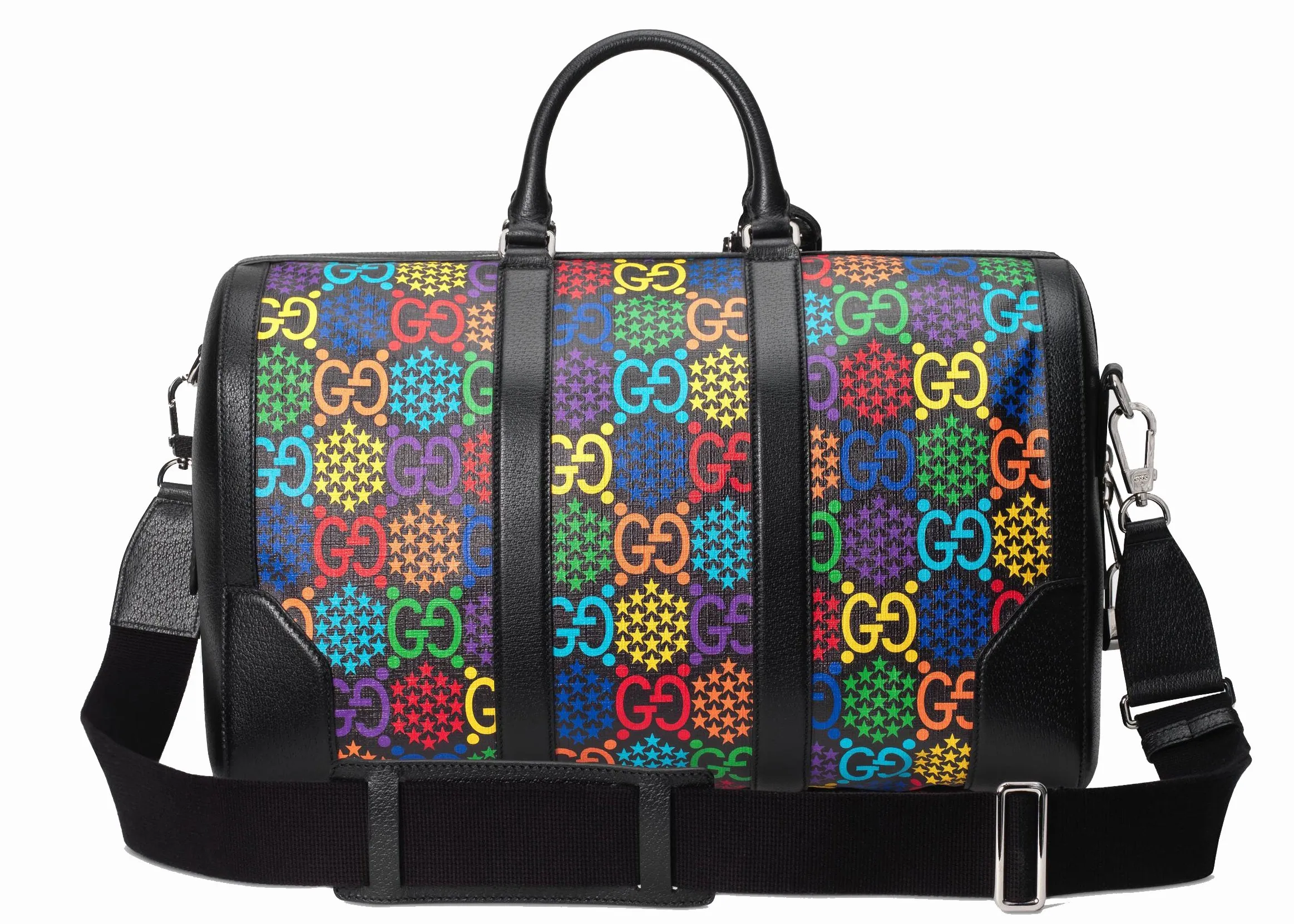 Gucci Carry-On Duffle GG Psychedelic Medium Black