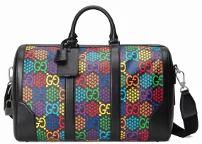 Gucci Carry-On Duffle GG Psychedelic Medium Black