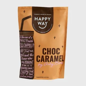 Happy Way - Ashy Bines Choc Caramel Whey Protein Powder 500 g