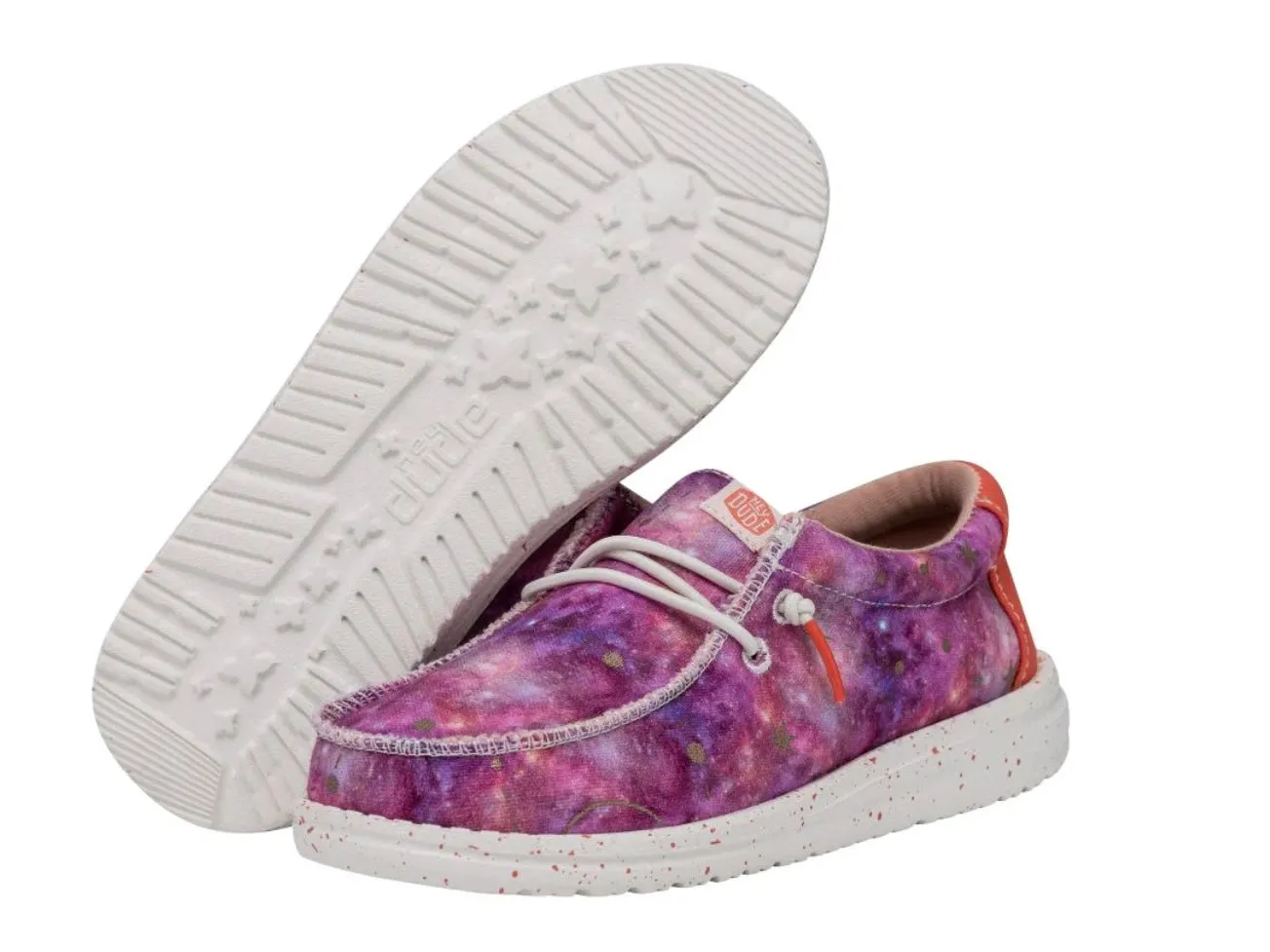 Hey Dude Wally Toddler Galaxy Pink Multi