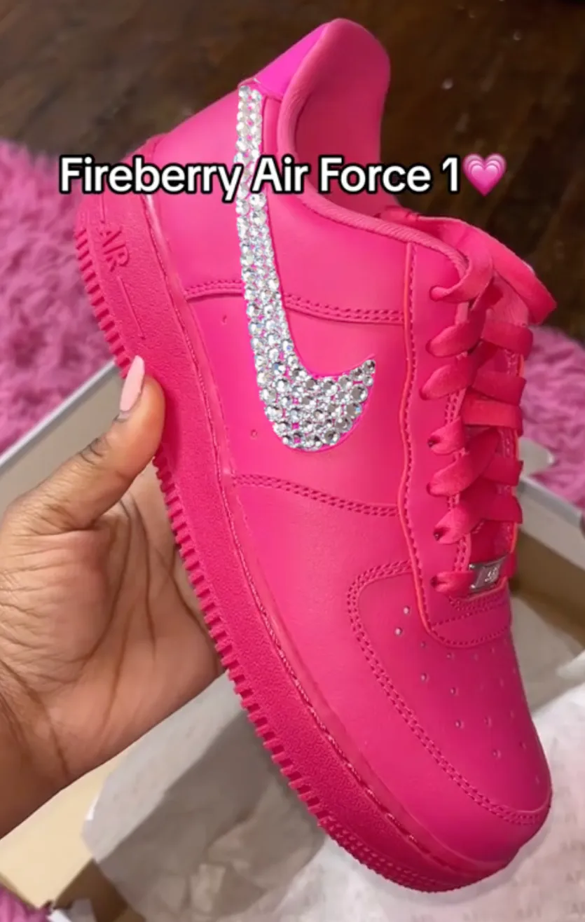 Limited Edition Women Air Force 1 (Berry Pink)