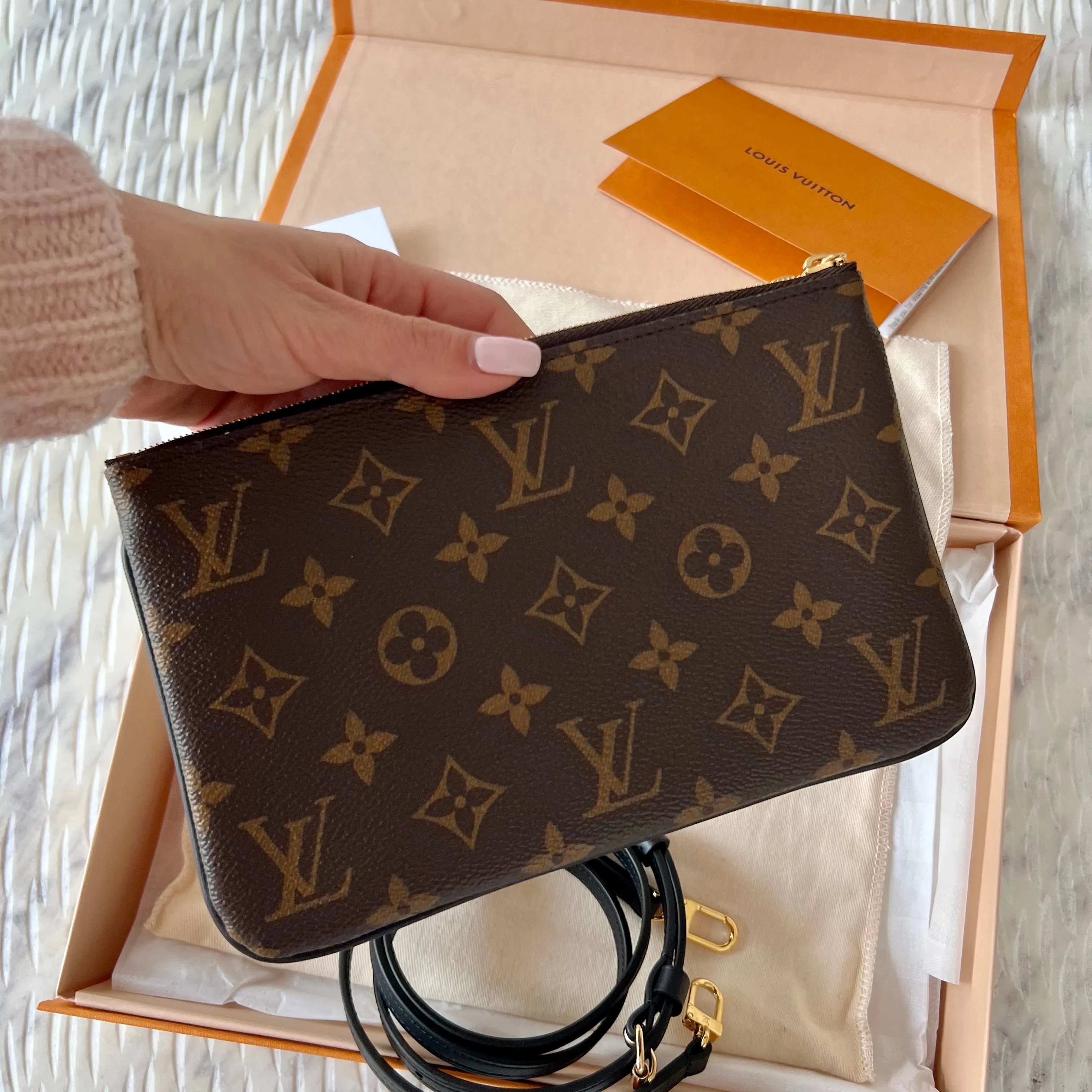 Louis Vuitton Double Zip Pochette