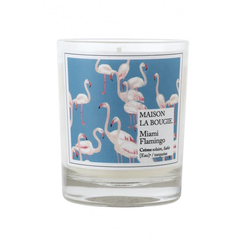 Maison La Bougie - Scented Candle in Ceramic - Miami Flamingo 180g