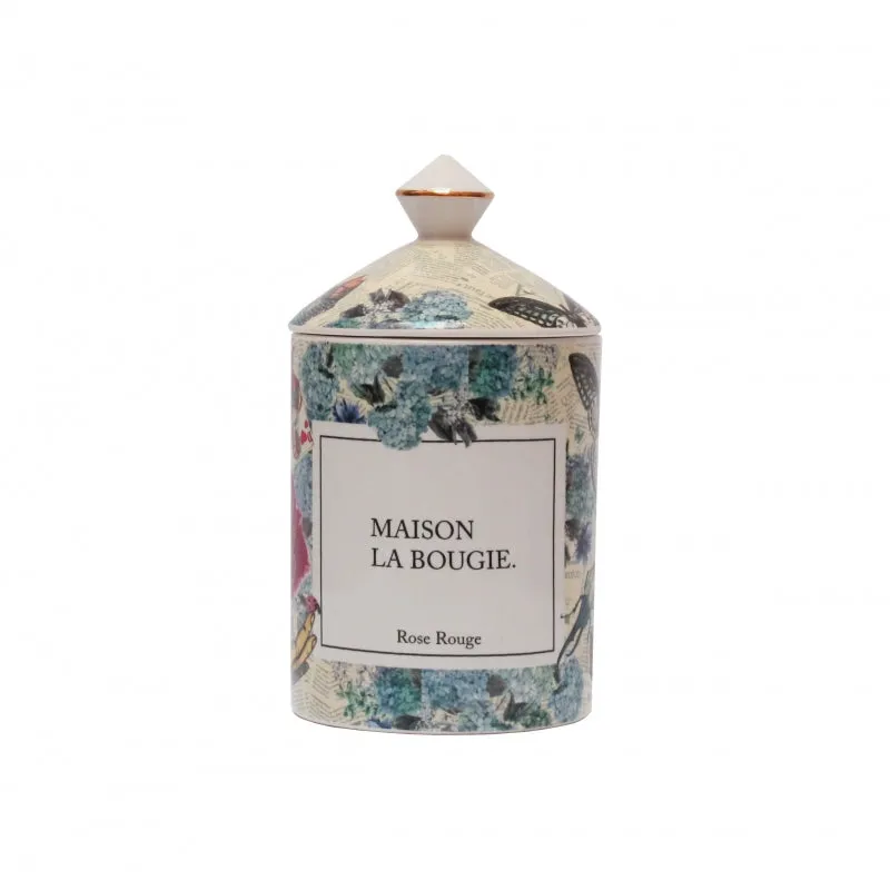 Maison La Bougie - Scented Candle in Ceramic - Rose Rouge 300g