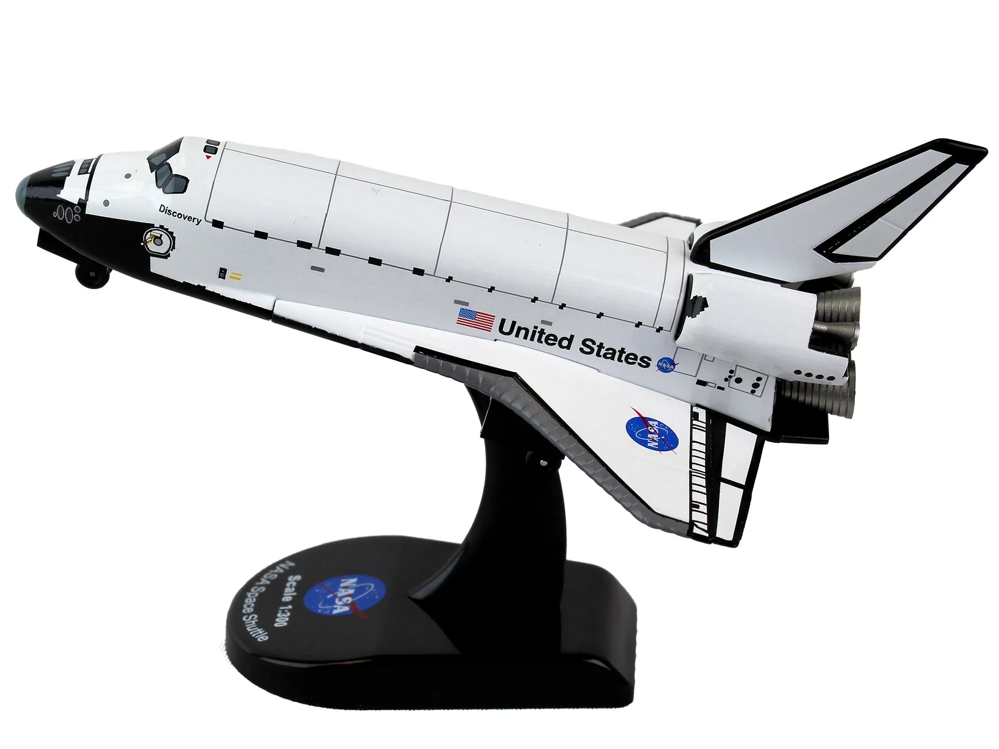 NASA Space Shuttle Discovery (OV-103) United States 1/300 Diecast Model by Postage Stamp