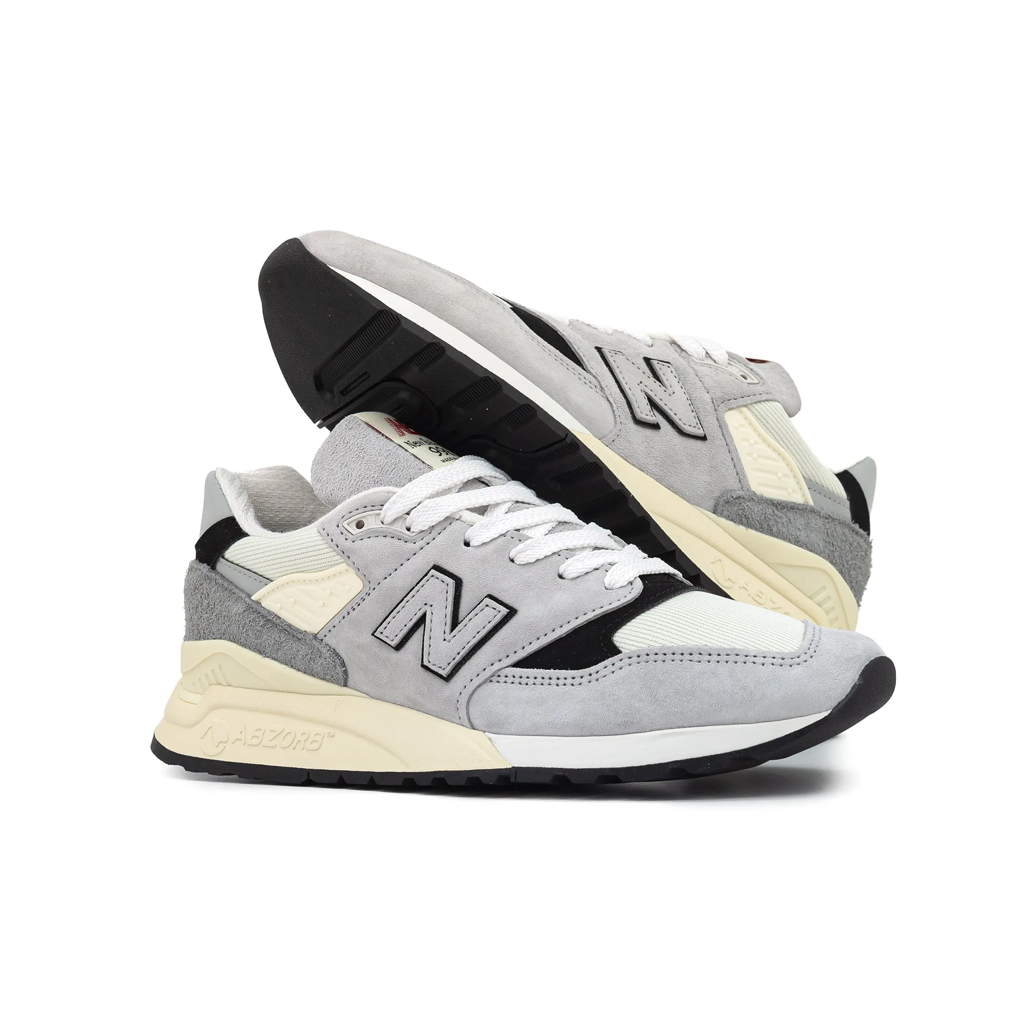 New Balance 998 Made in USA Grey/Black U998GB