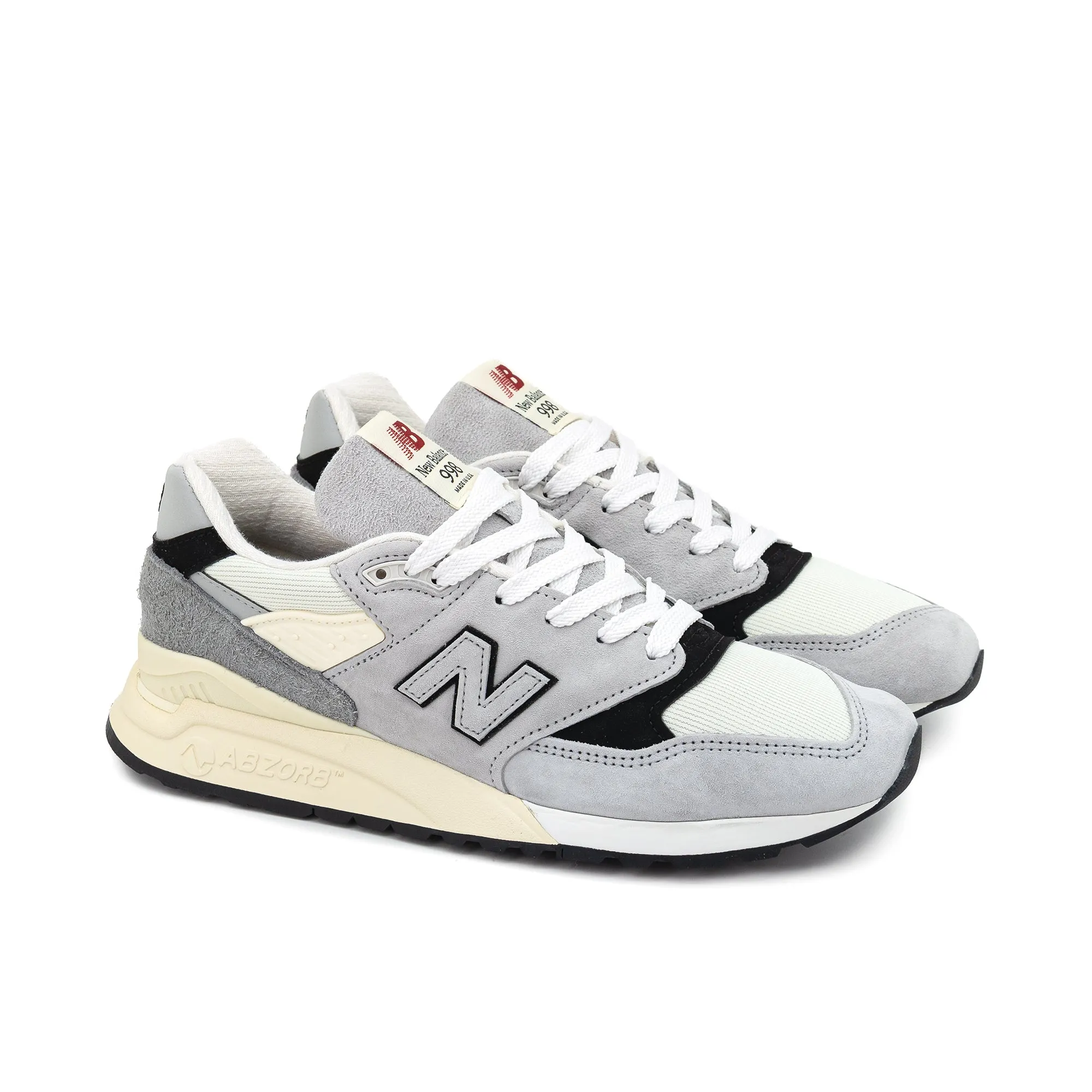 New Balance 998 Made in USA Grey/Black U998GB