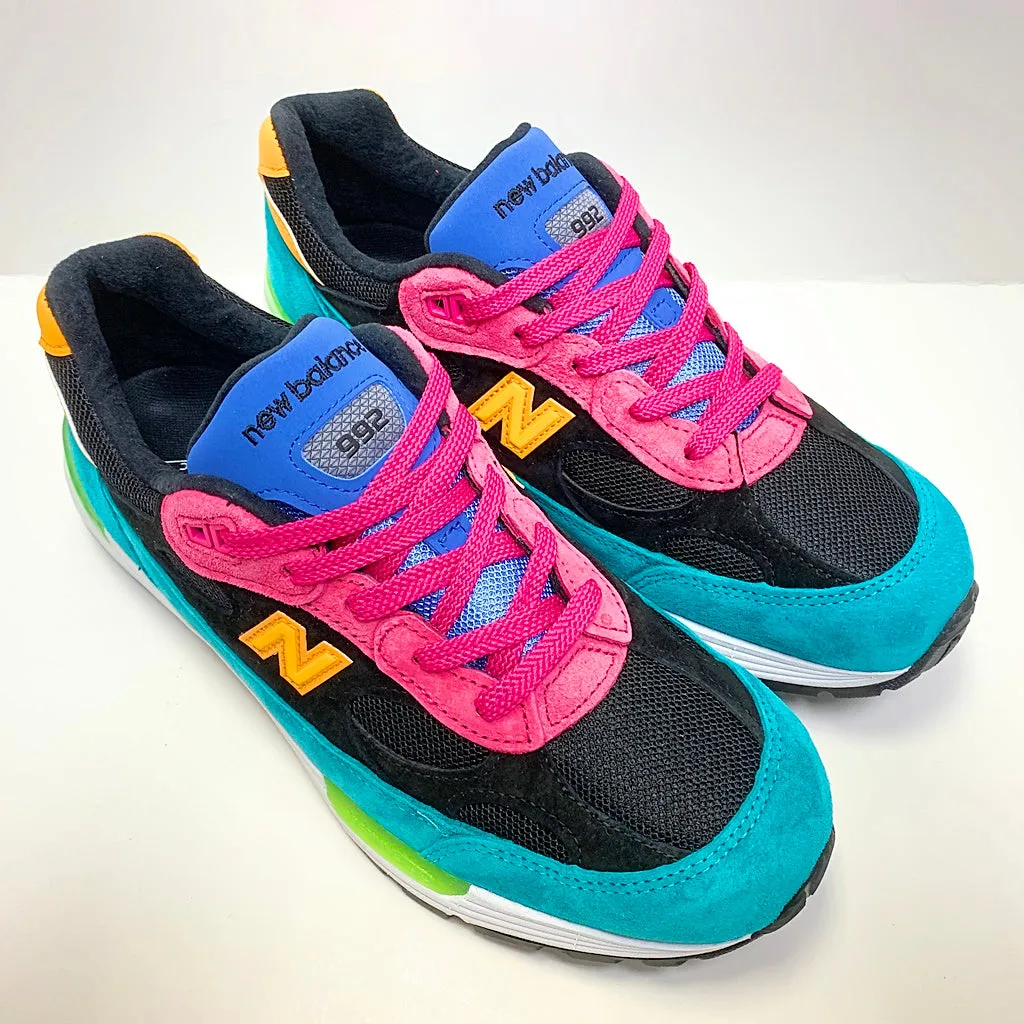 NEW BALANCE M992RE GREEN PINK MADE IN USA M992