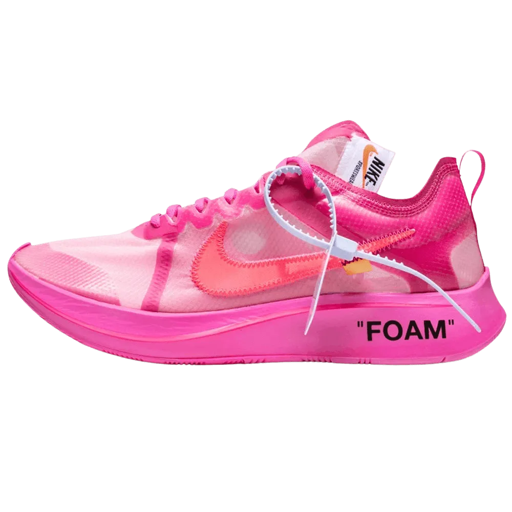 Off-White x Nike Zoom Fly SP Pink