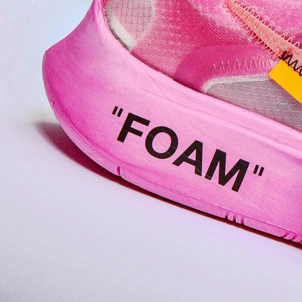 Off-White x Nike Zoom Fly SP Pink