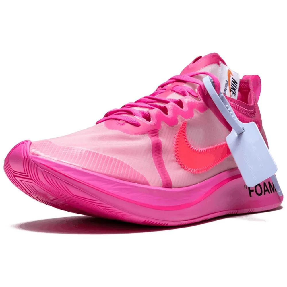 Off-White x Nike Zoom Fly SP Pink