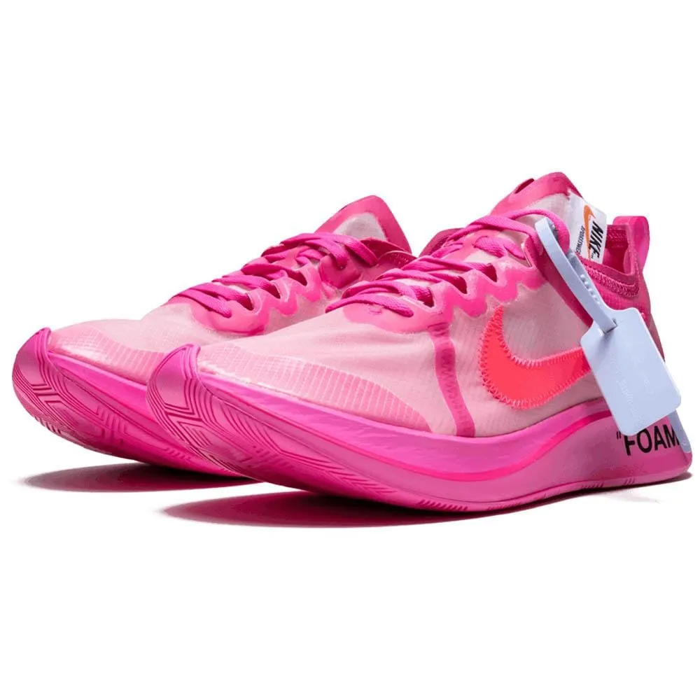 Off-White x Nike Zoom Fly SP Pink