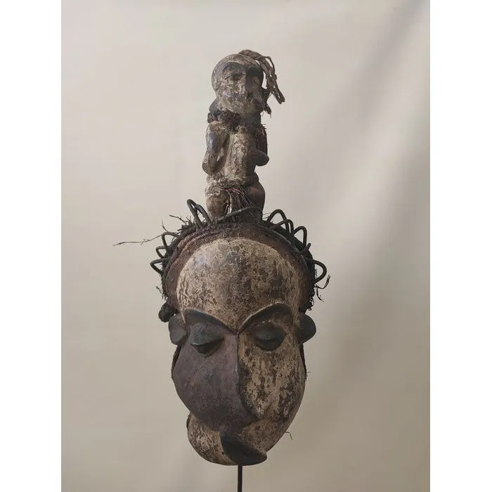 Pende Mbangu Illness Mask, DCR Congo #77