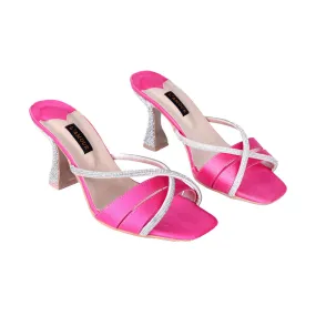 Polina Heels - Fuchsia