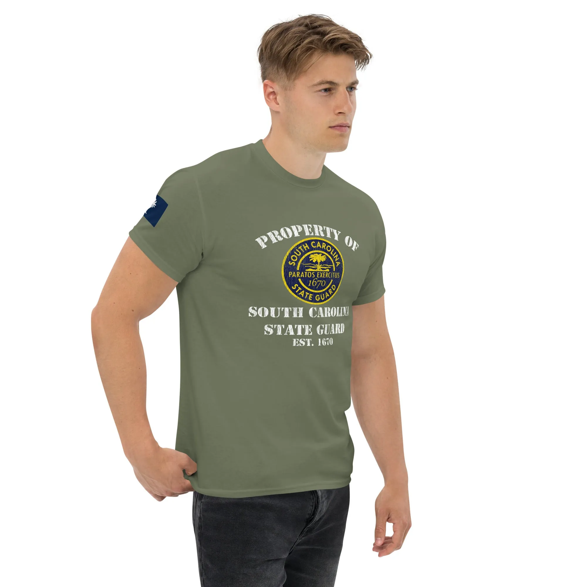 "Property of South Carolina State Guard" Classic T-Shirt