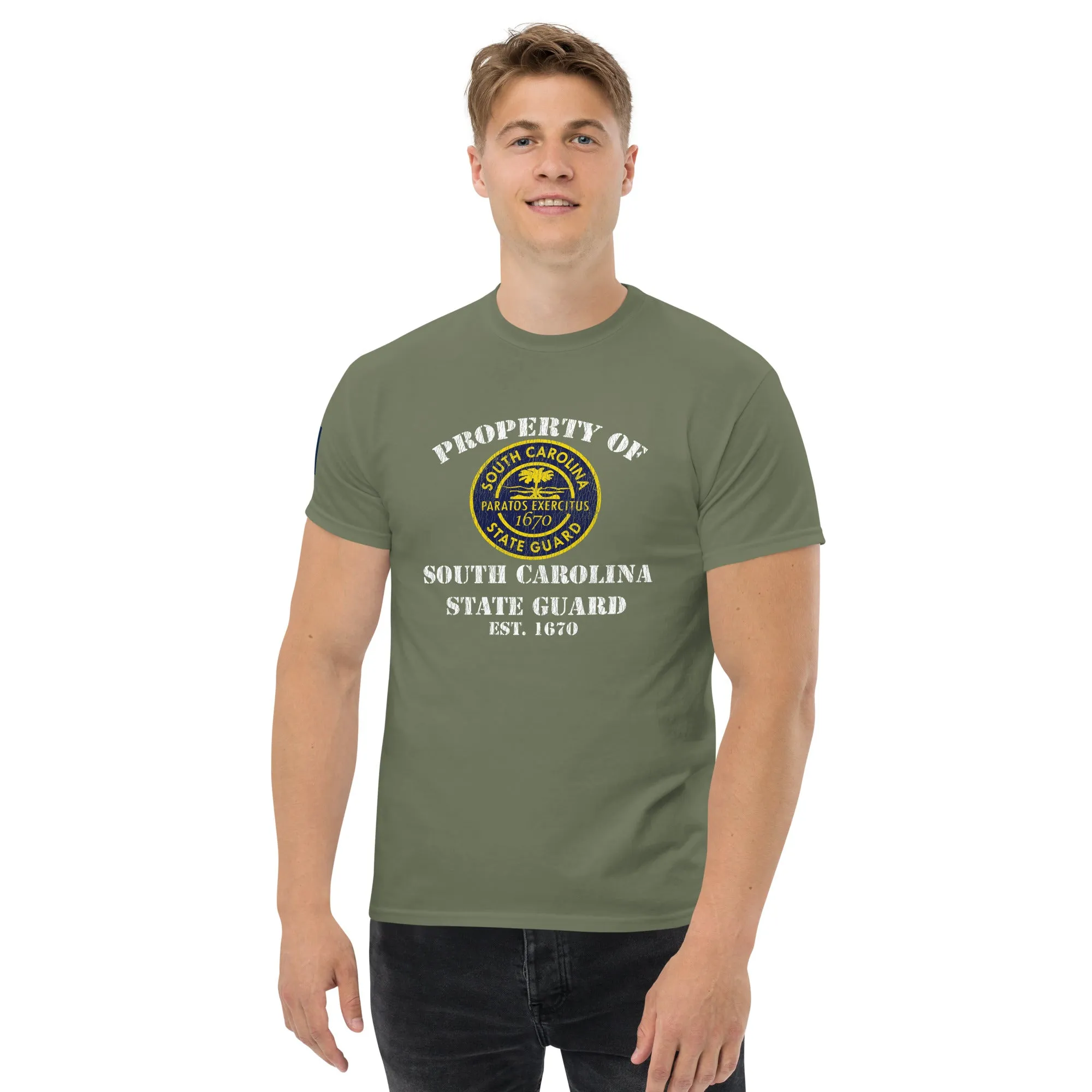 "Property of South Carolina State Guard" Classic T-Shirt