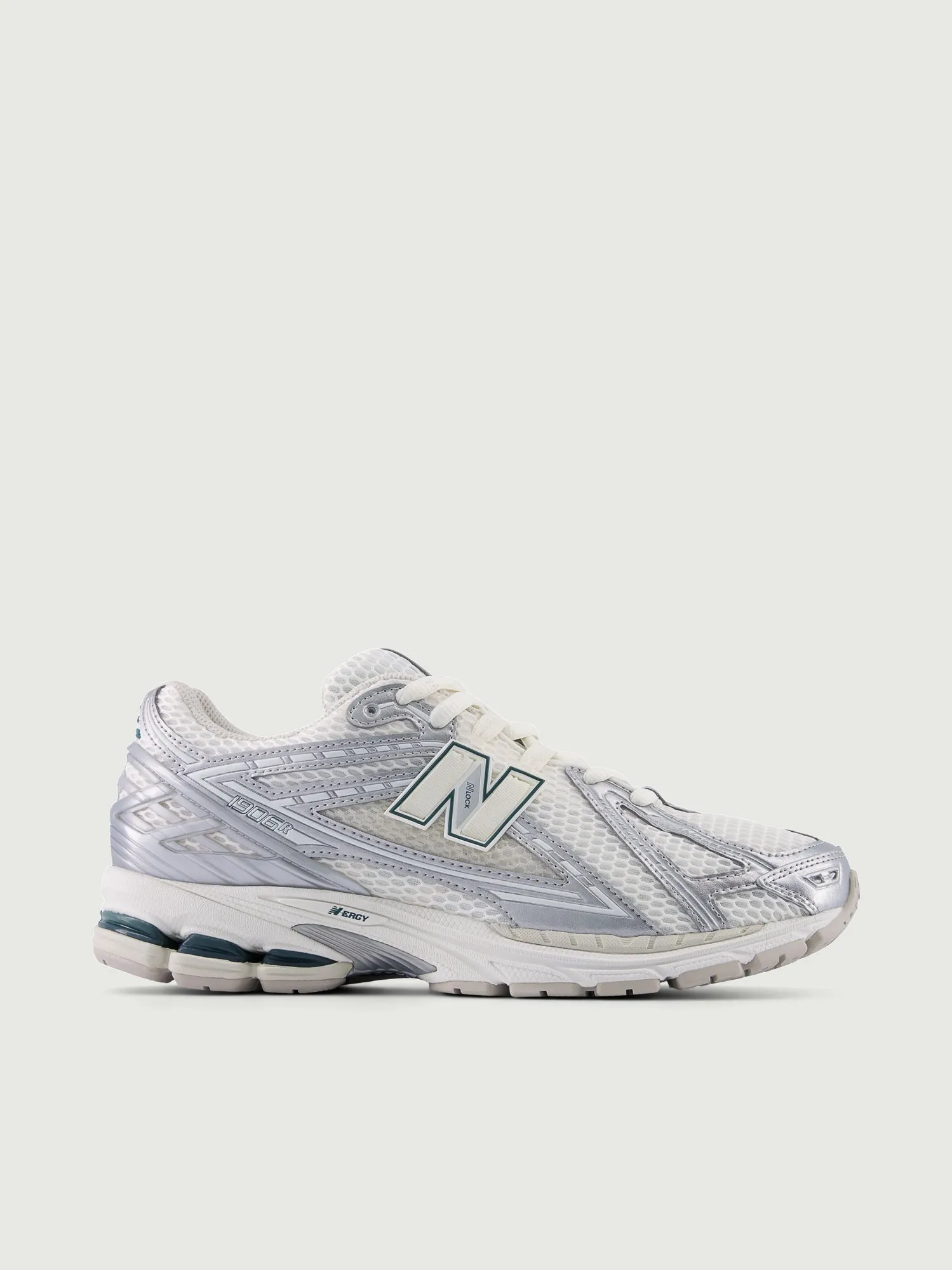 SNEAKER NEW BALANCE 1906 ARGENTO METALLICO