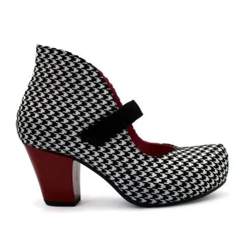 Stylo - Houndstooth bar shoe