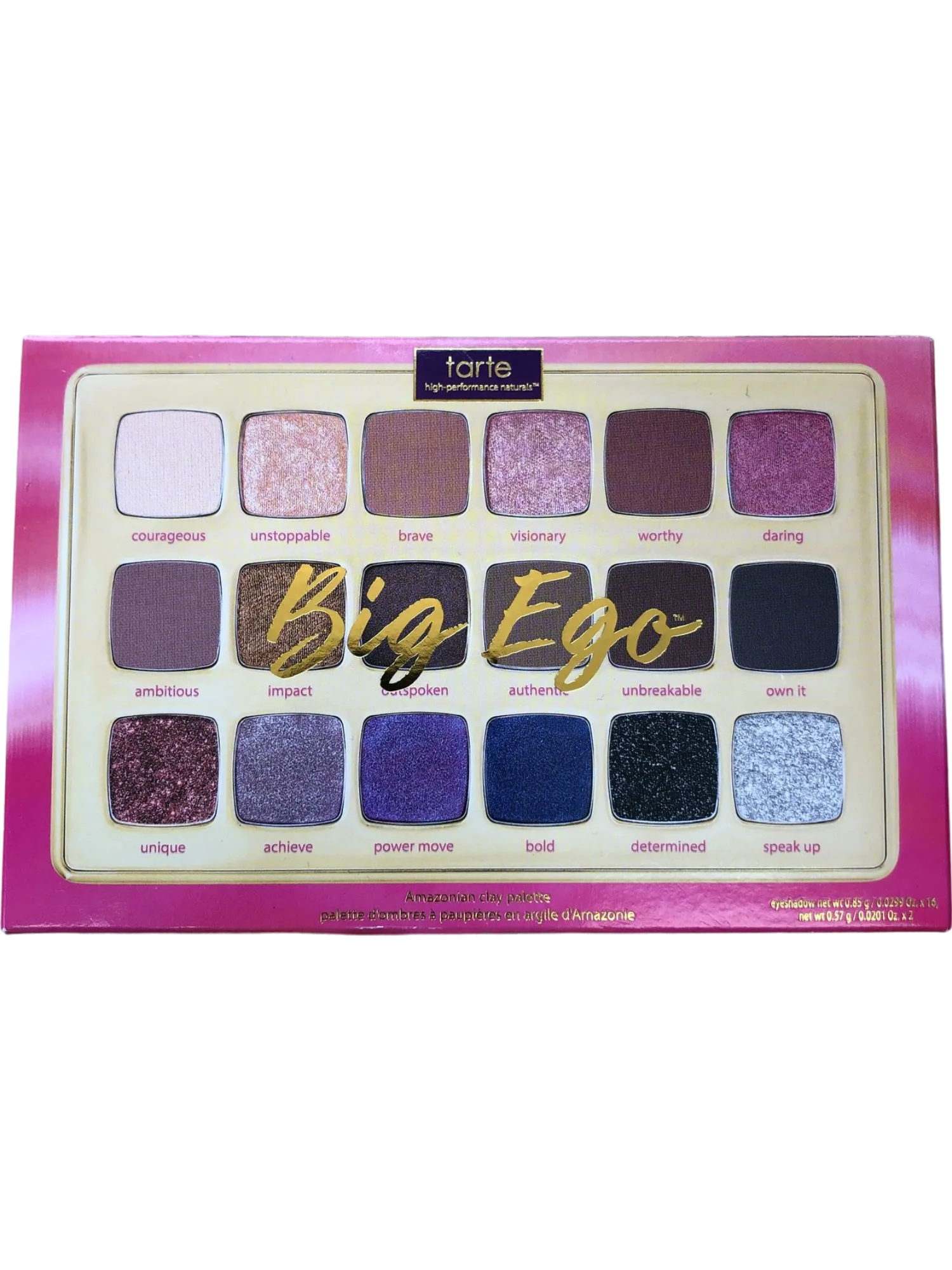 Tarte Big Ego Amazonian Clay Eyeshadow Palette