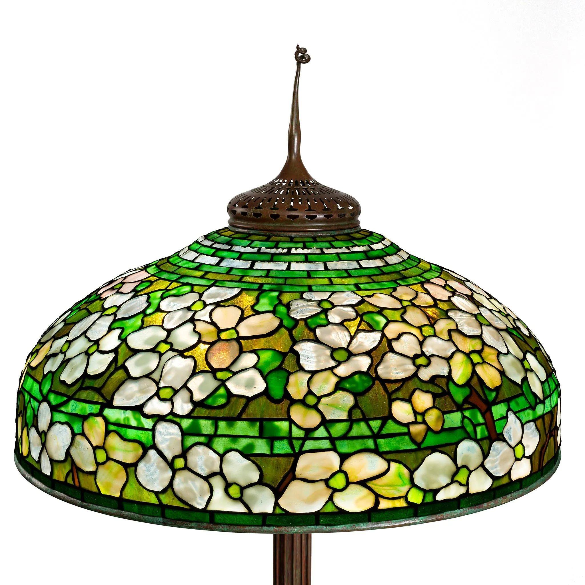 Tiffany Studios New York "Dogwood" Floor Lamp